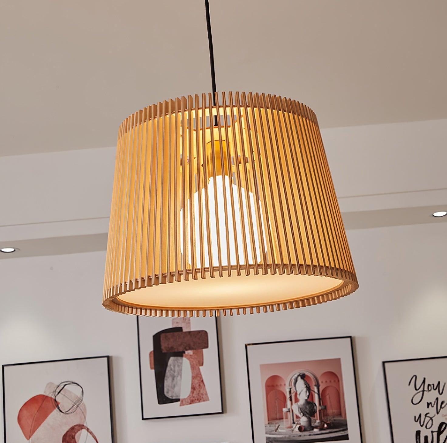 Liorace Wood Retro Pendant Lamp - Letslighting
