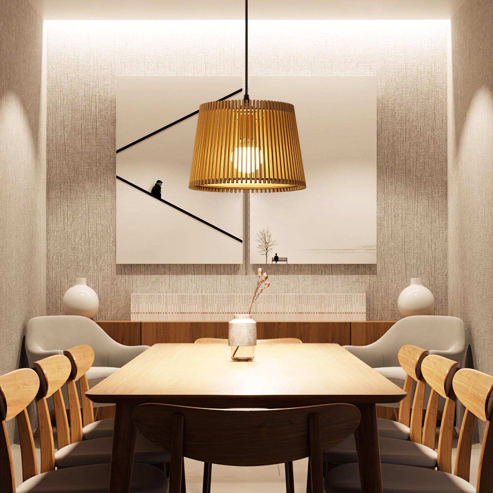 Liorace Wood Retro Pendant Lamp - Letslighting