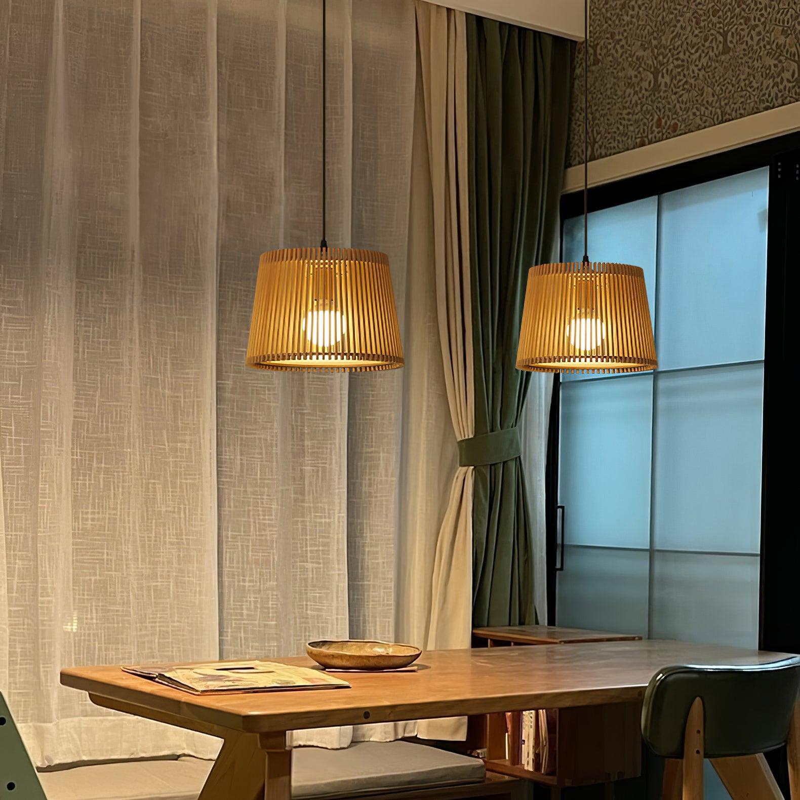 Liorace Wood Retro Pendant Lamp - Letslighting