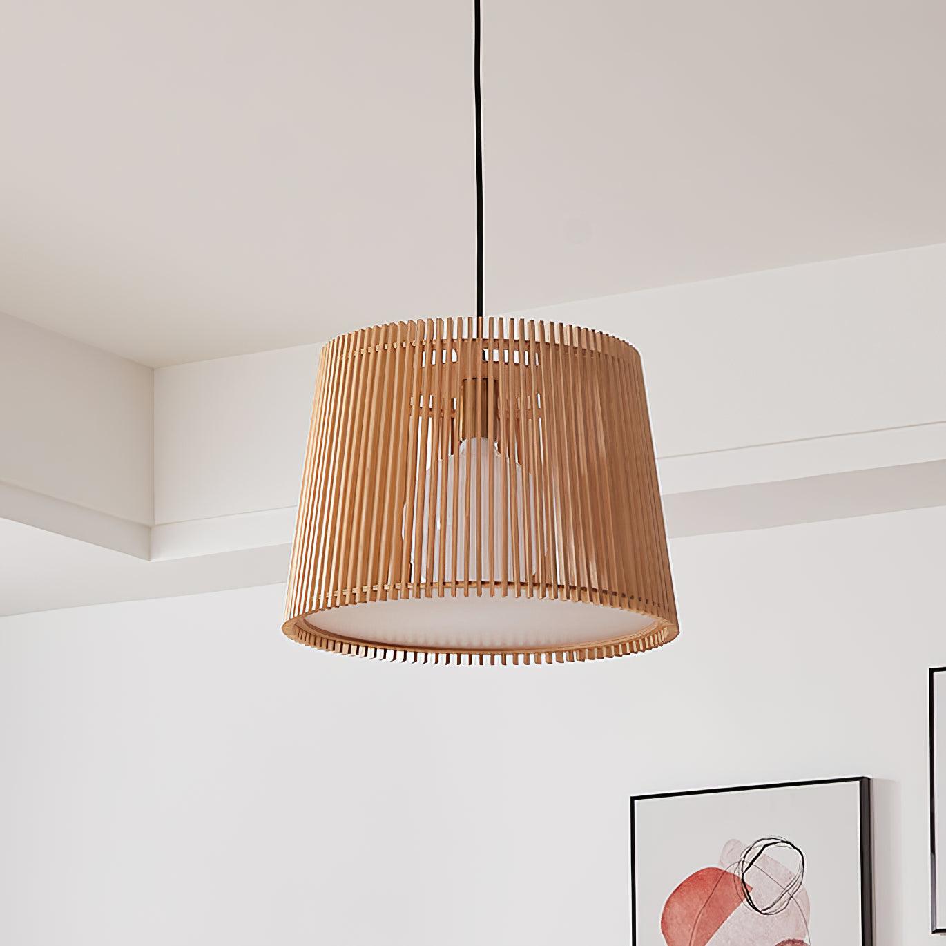 Liorace Wood Retro Pendant Lamp - Letslighting