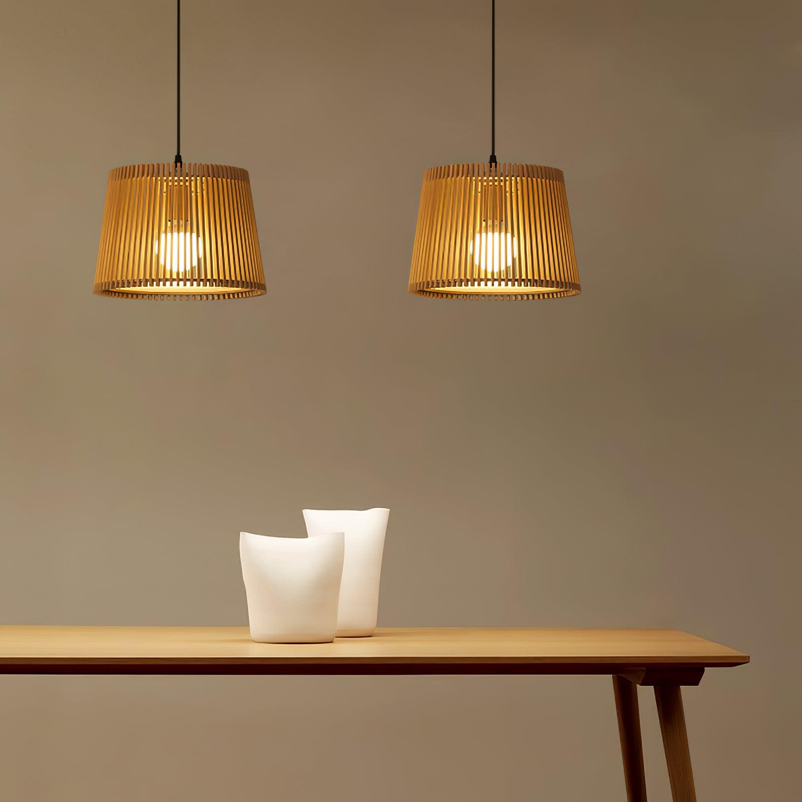 Liorace Wood Retro Pendant Lamp - Letslighting