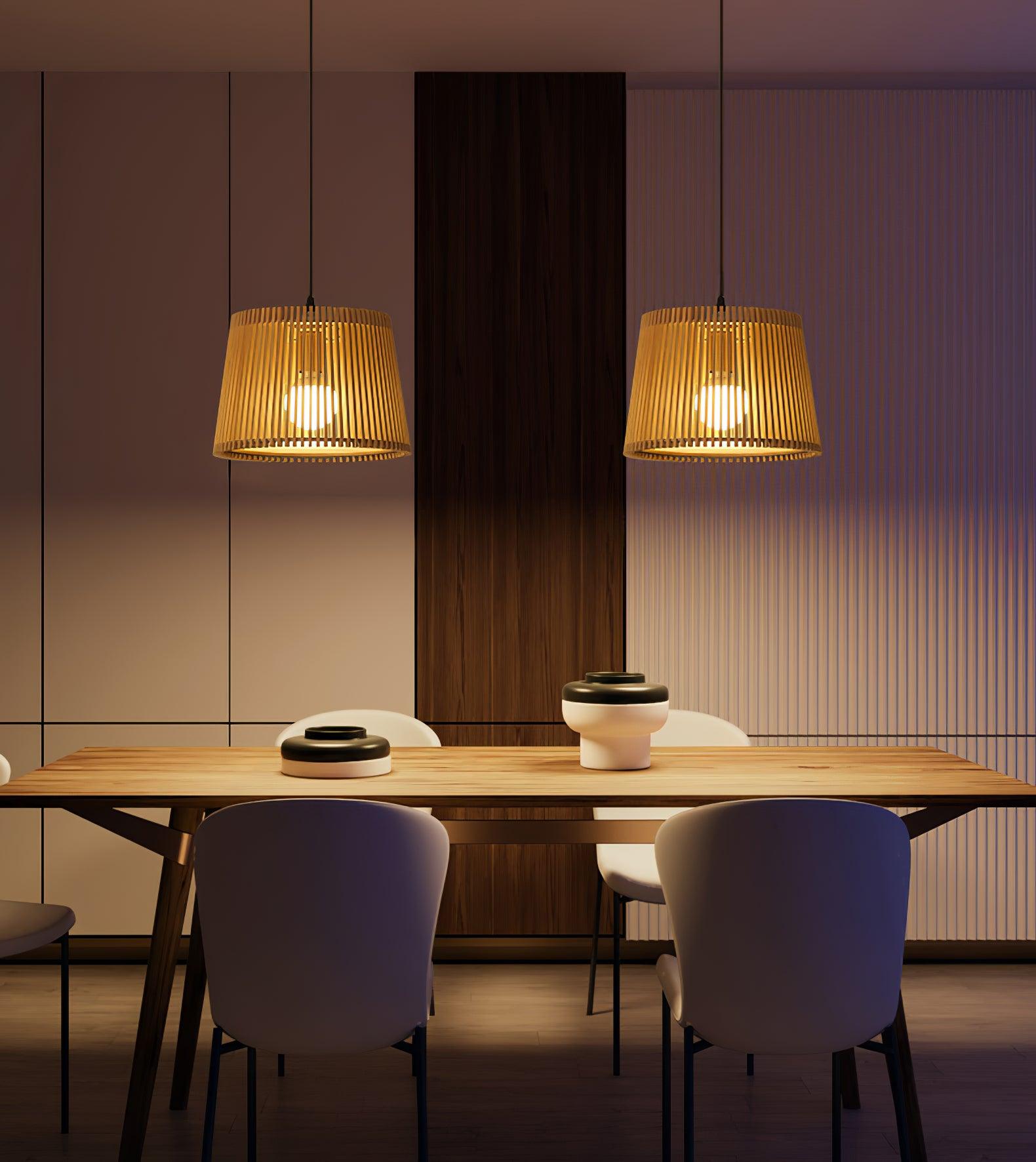 Liorace Wood Retro Pendant Lamp - Letslighting