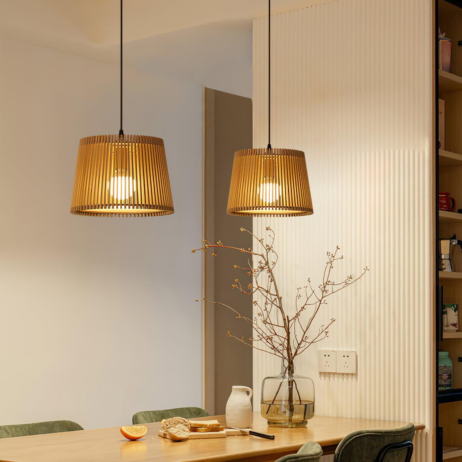 Liorace Wood Retro Pendant Lamp - Letslighting