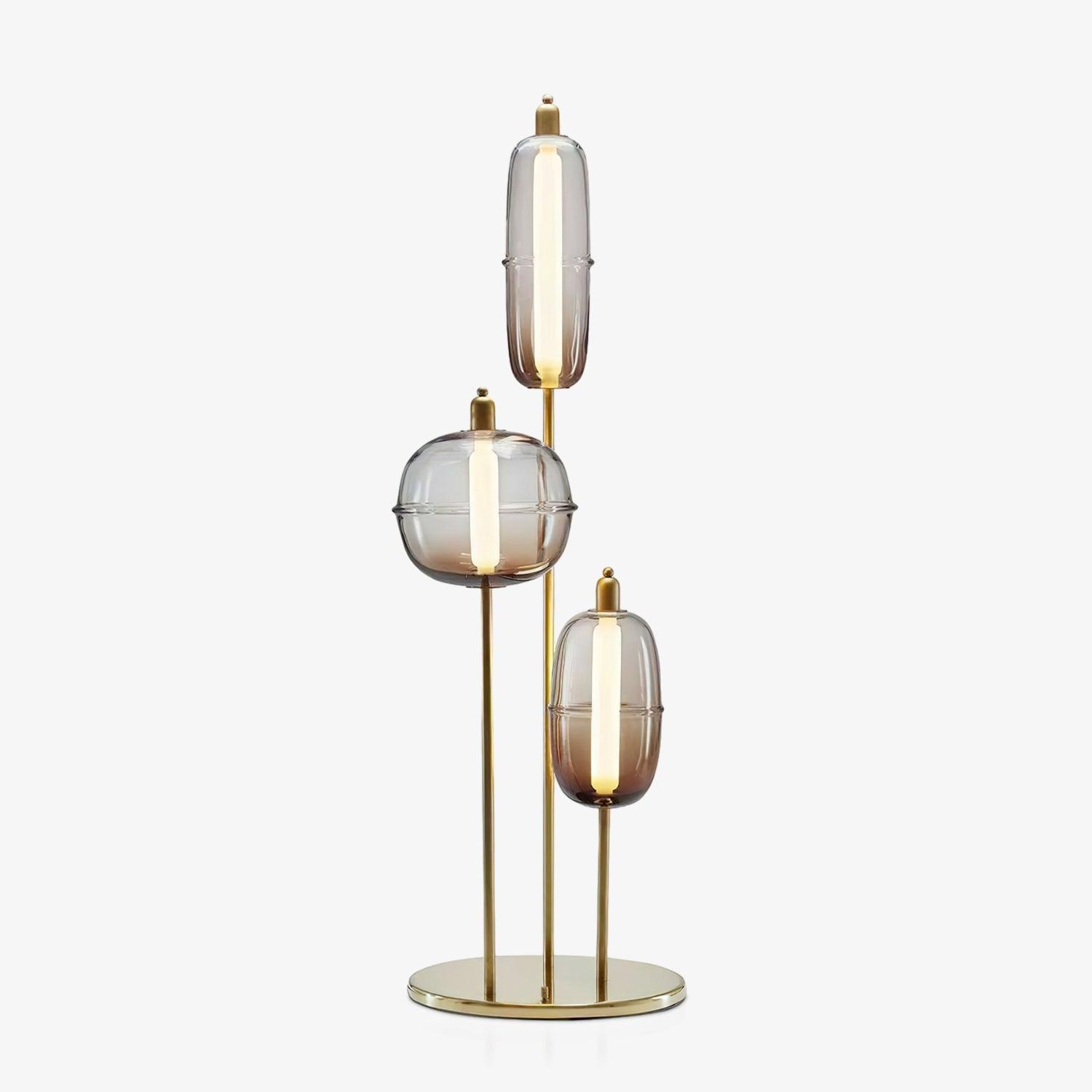 Fraser Modern Glass Floor Lamp - Letslighting