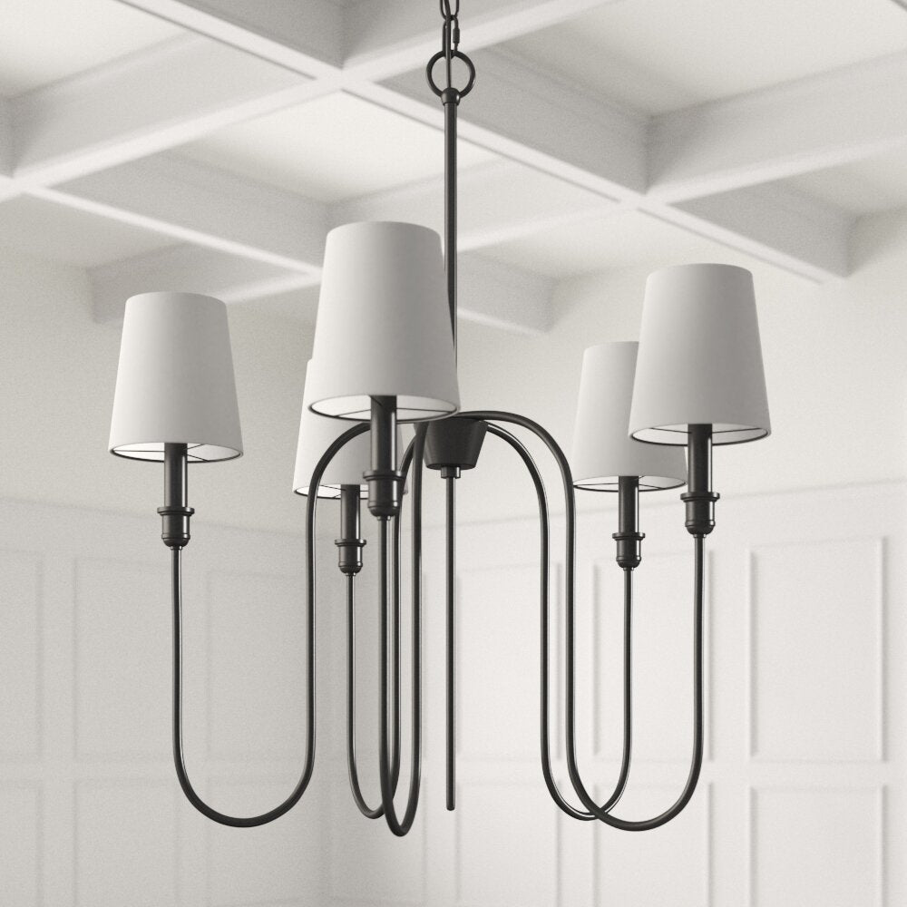 Evraeel Modern Minimalist Fabric Chandelier - Letslighting