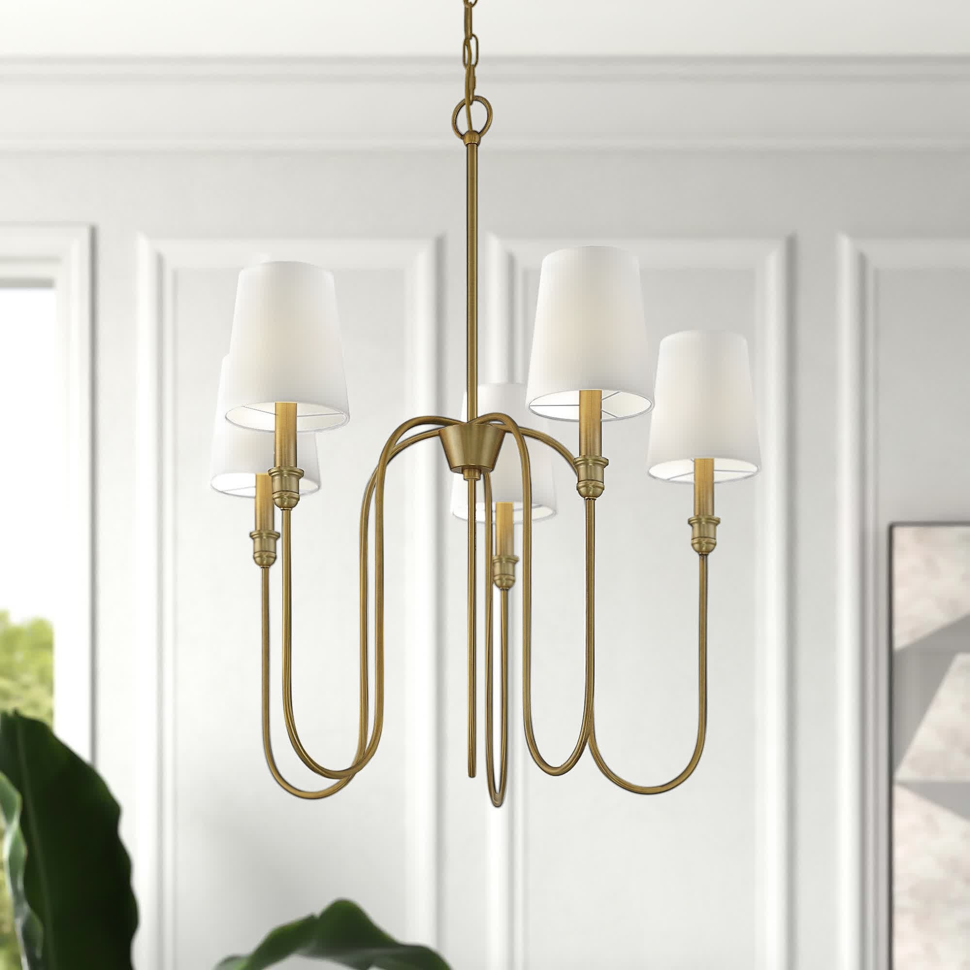 Evraeel Modern Minimalist Fabric Chandelier - Letslighting