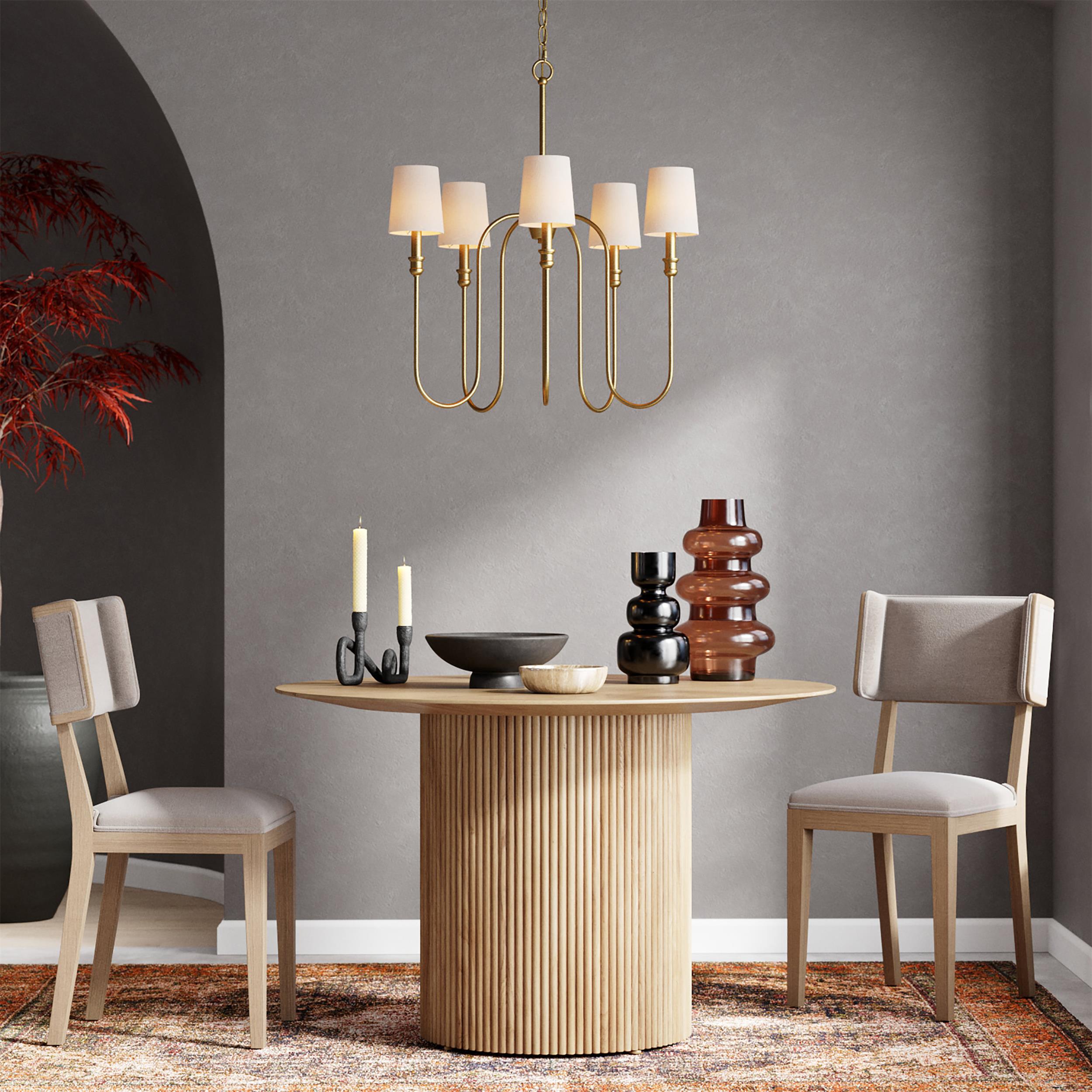 Evraeel Modern Minimalist Fabric Chandelier - Letslighting