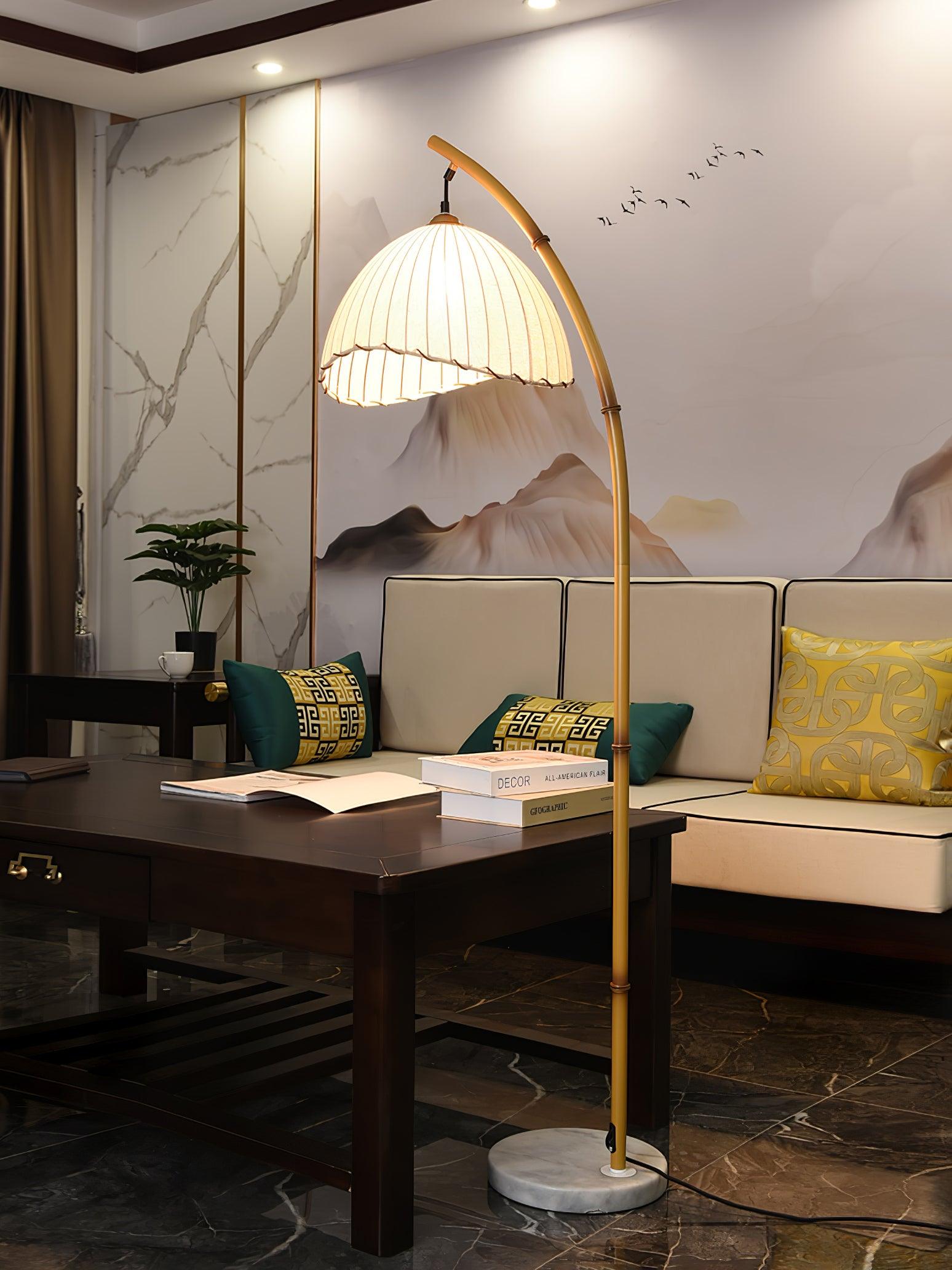 Hank Minimalist Marble Floor Lamp - Letslighting