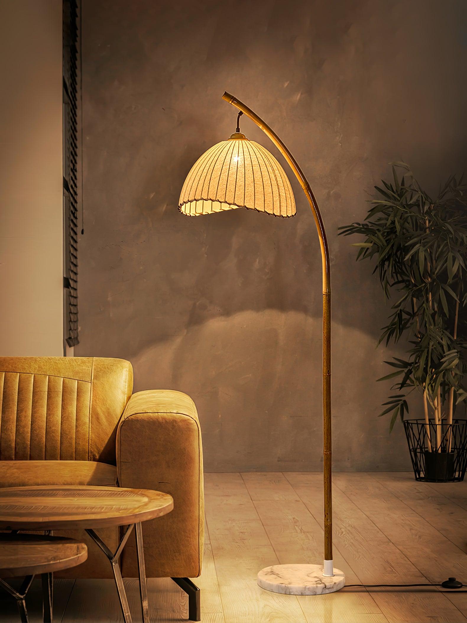 Hank Minimalist Marble Floor Lamp - Letslighting