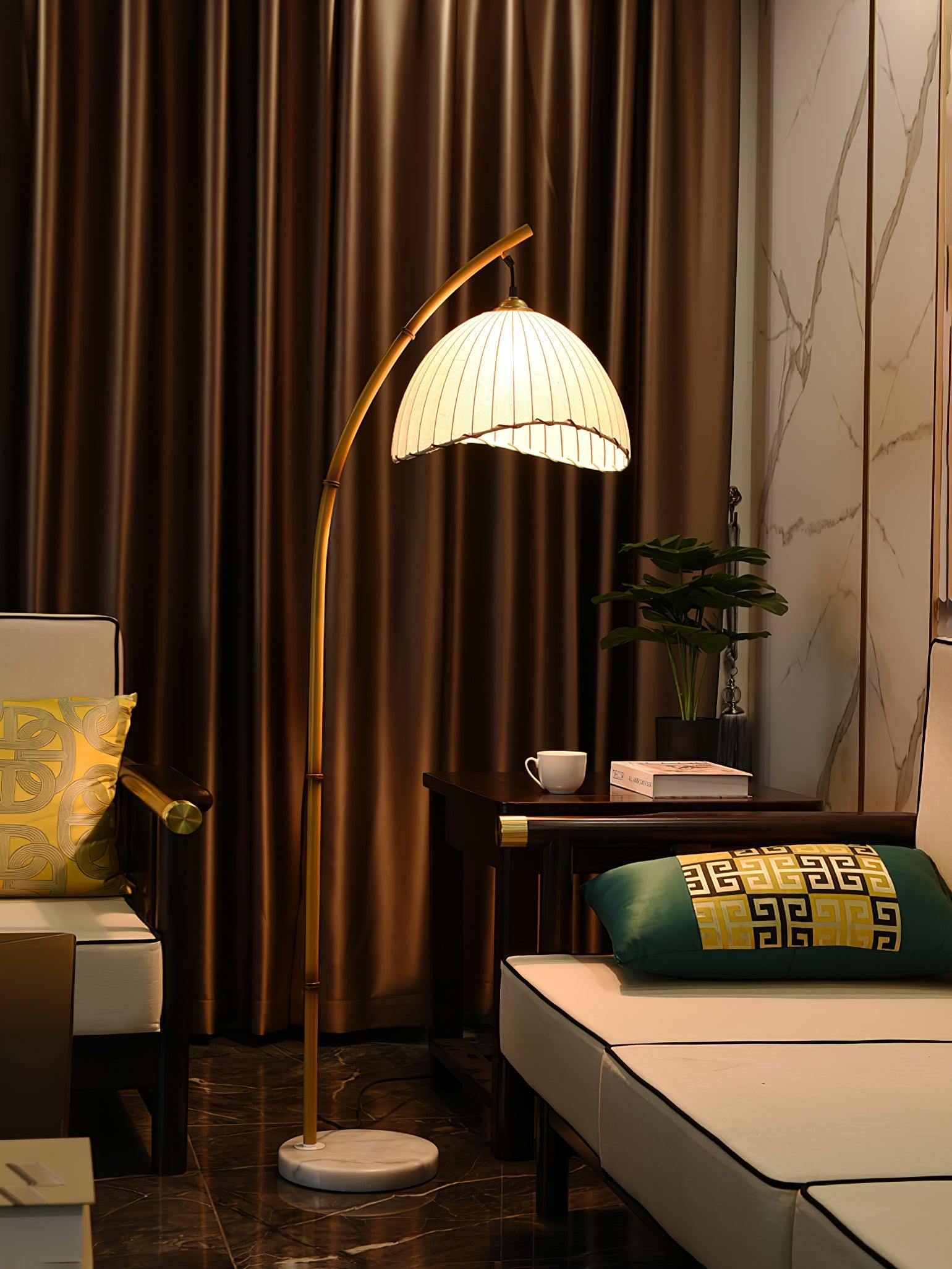 Hank Minimalist Marble Floor Lamp - Letslighting