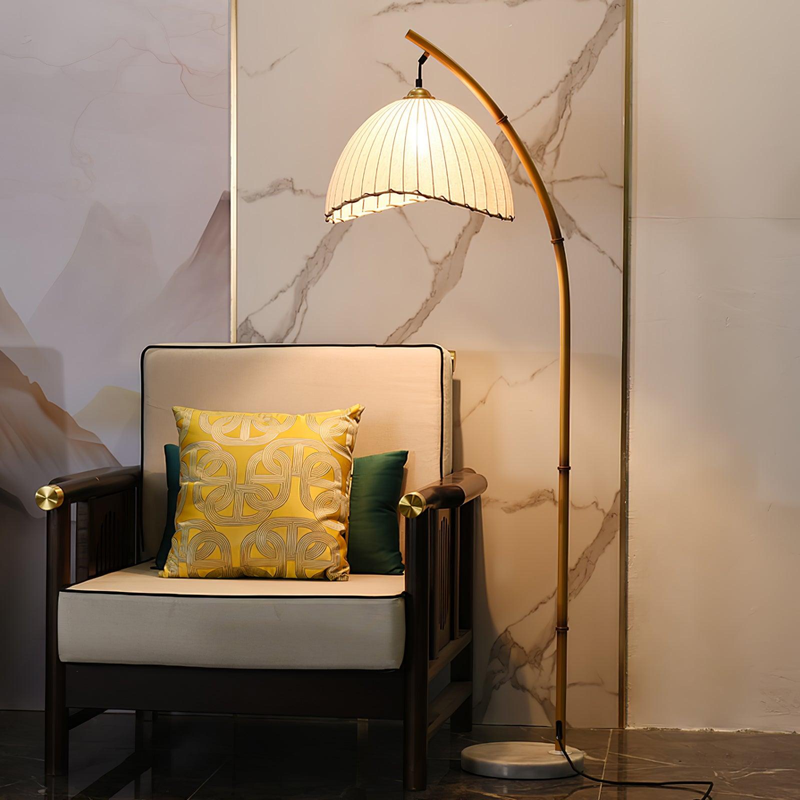 Hank Minimalist Marble Floor Lamp - Letslighting