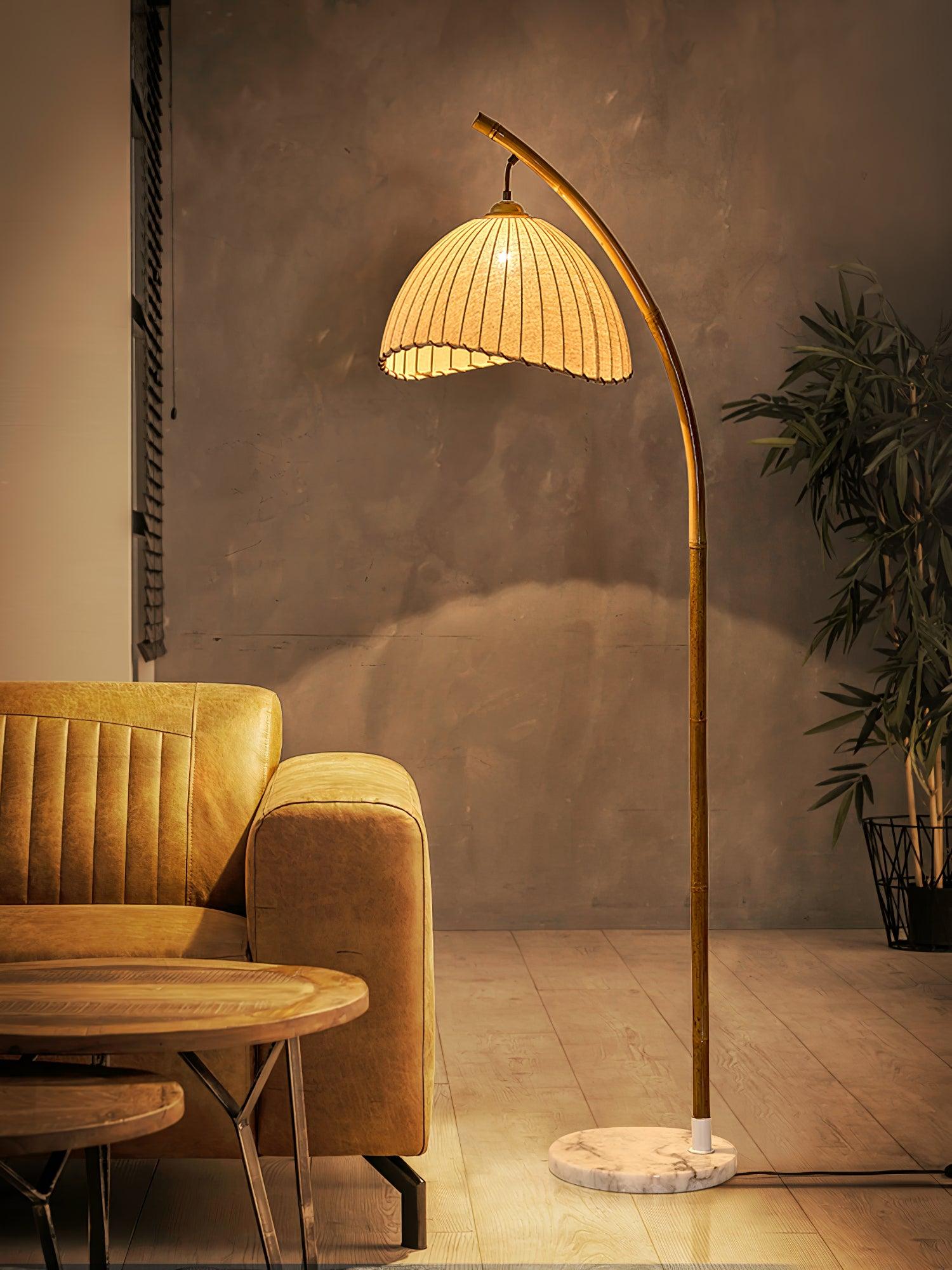 Hank Minimalist Marble Floor Lamp - Letslighting