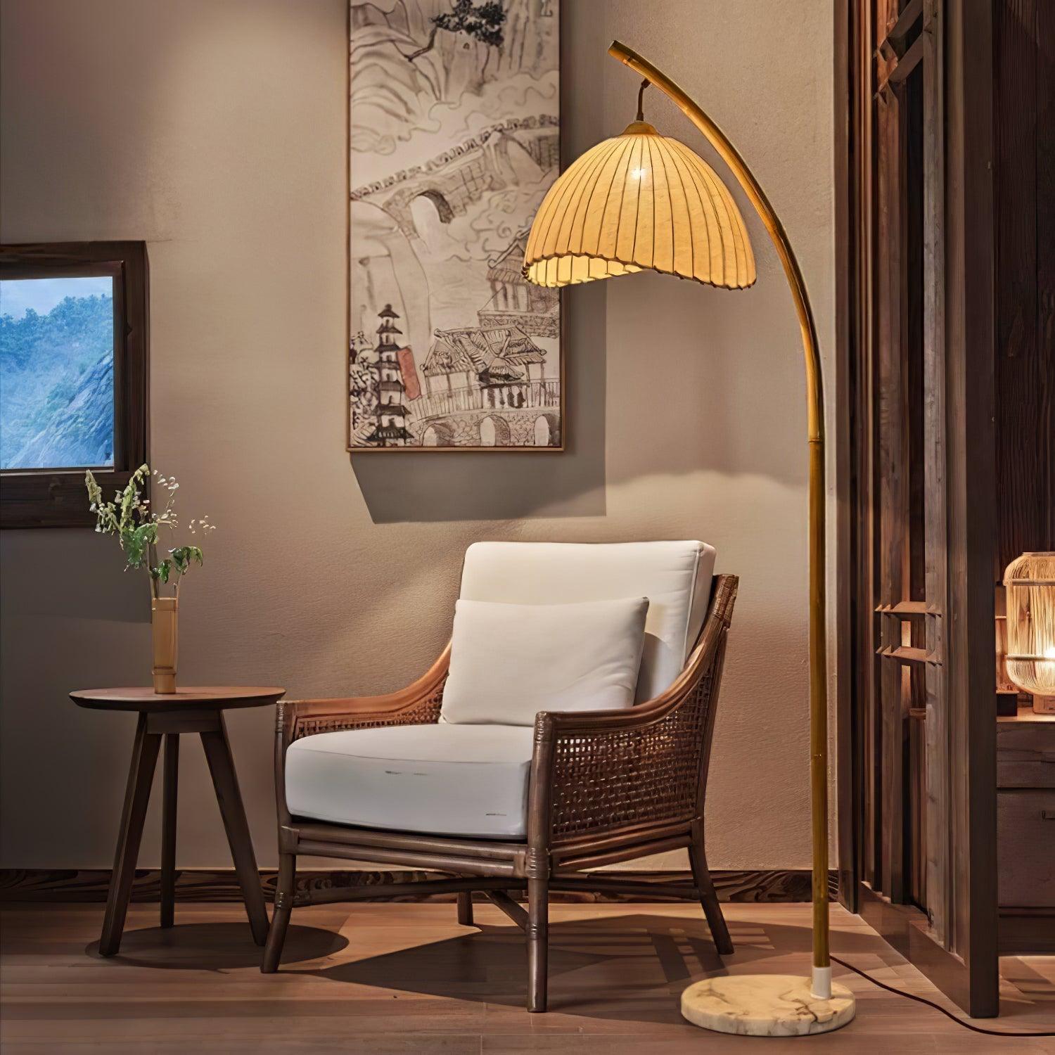 Hank Minimalist Marble Floor Lamp - Letslighting