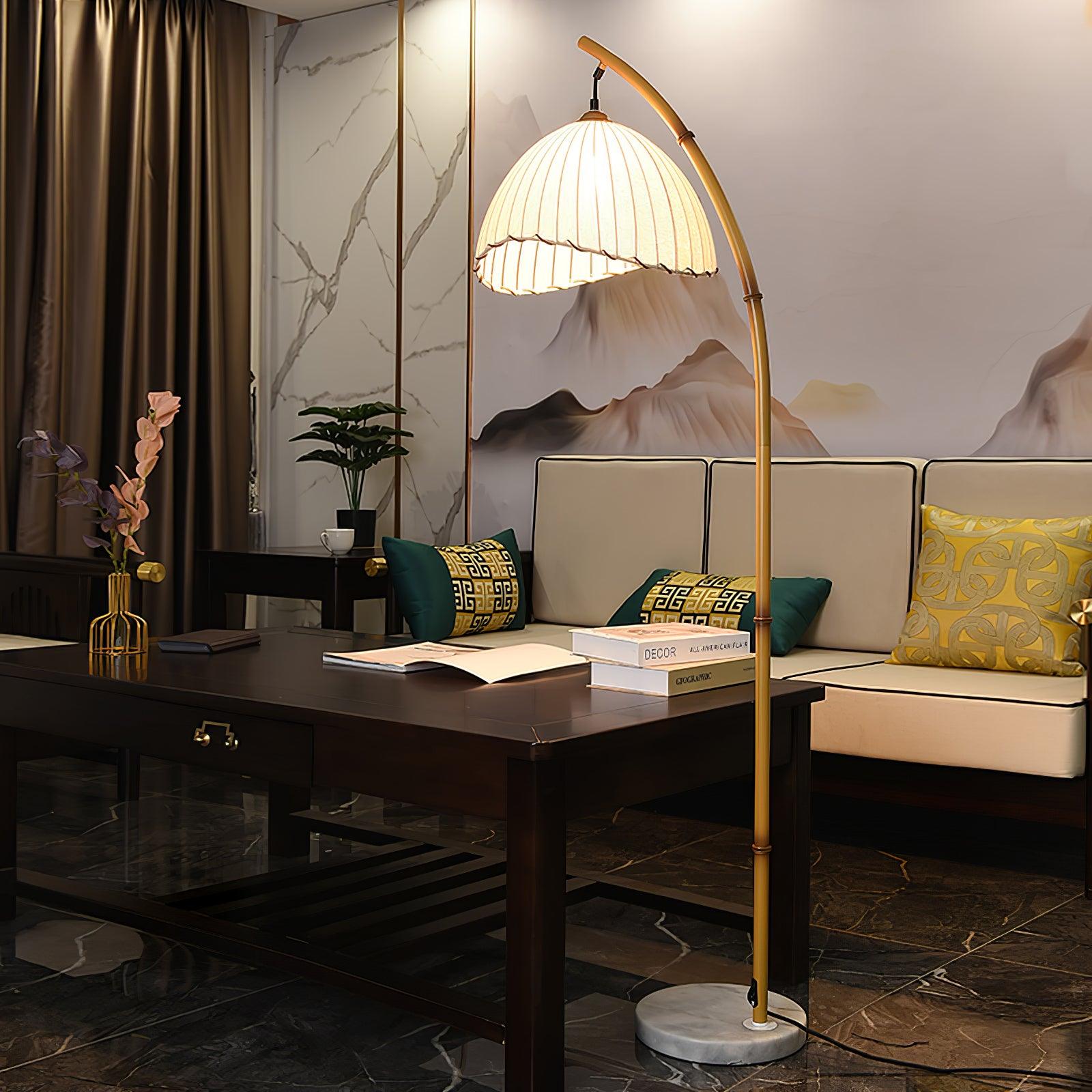 Hank Minimalist Marble Floor Lamp - Letslighting