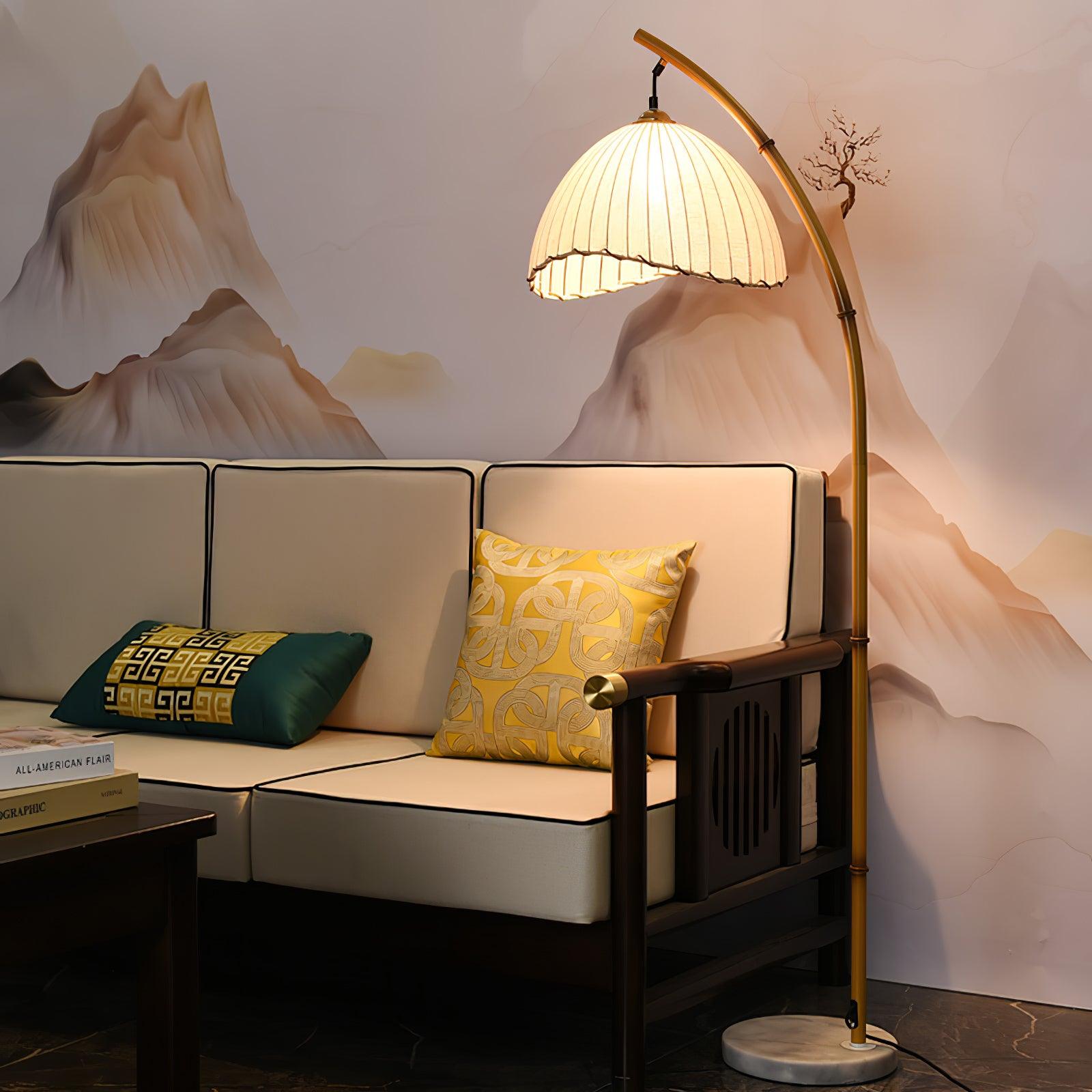 Hank Minimalist Marble Floor Lamp - Letslighting