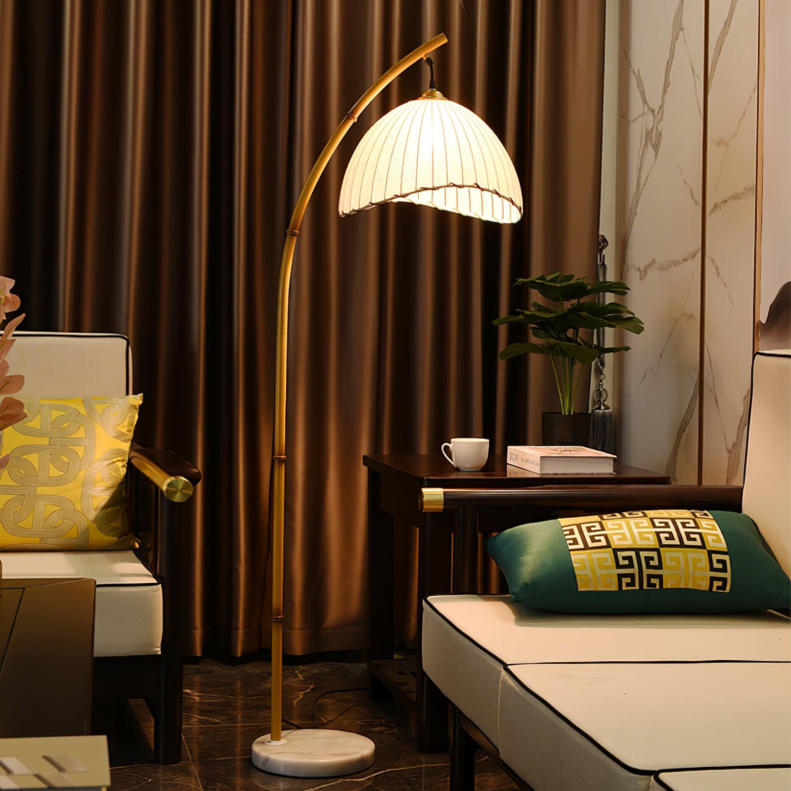Hank Minimalist Marble Floor Lamp - Letslighting