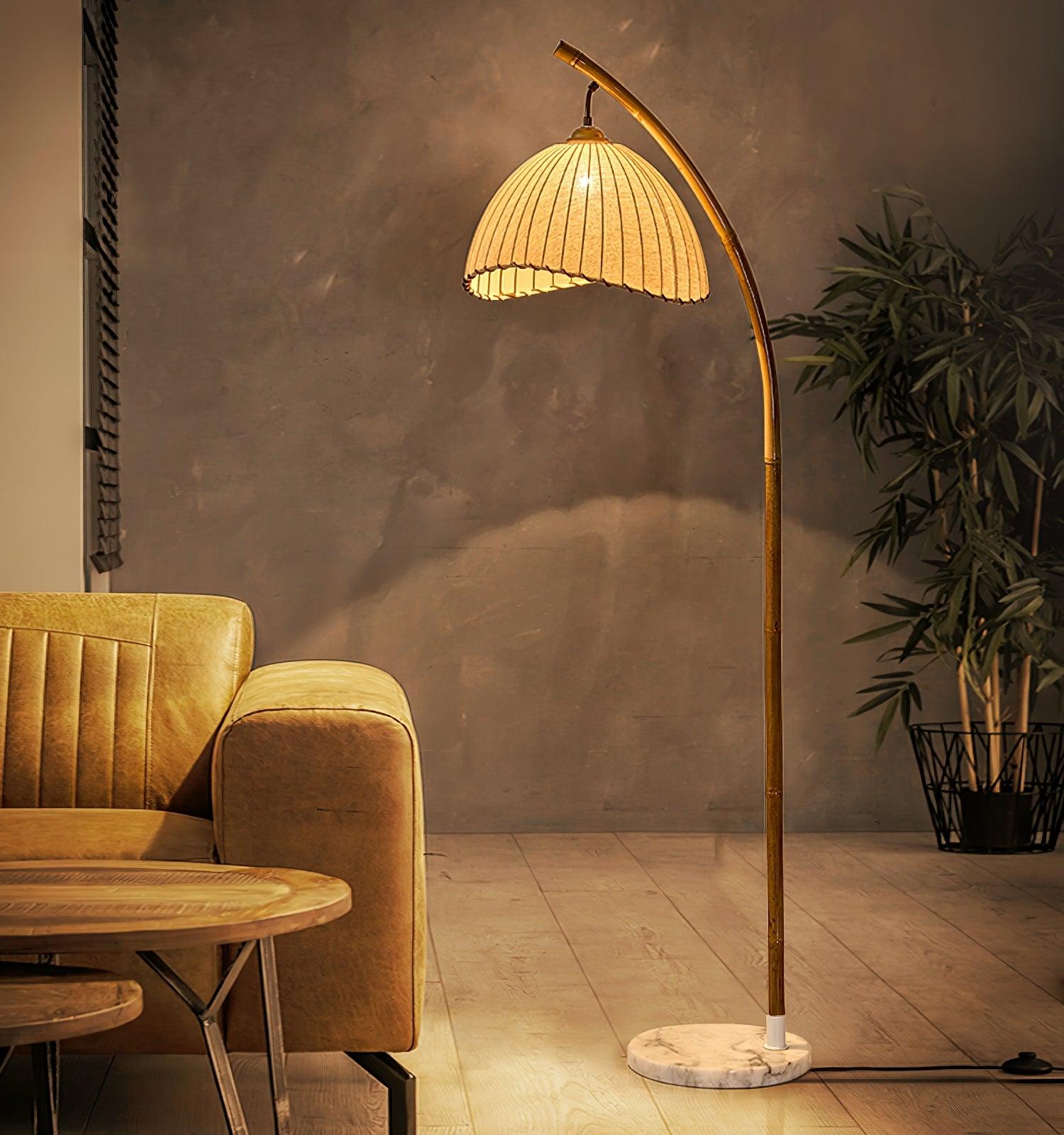 Hank Minimalist Marble Floor Lamp - Letslighting