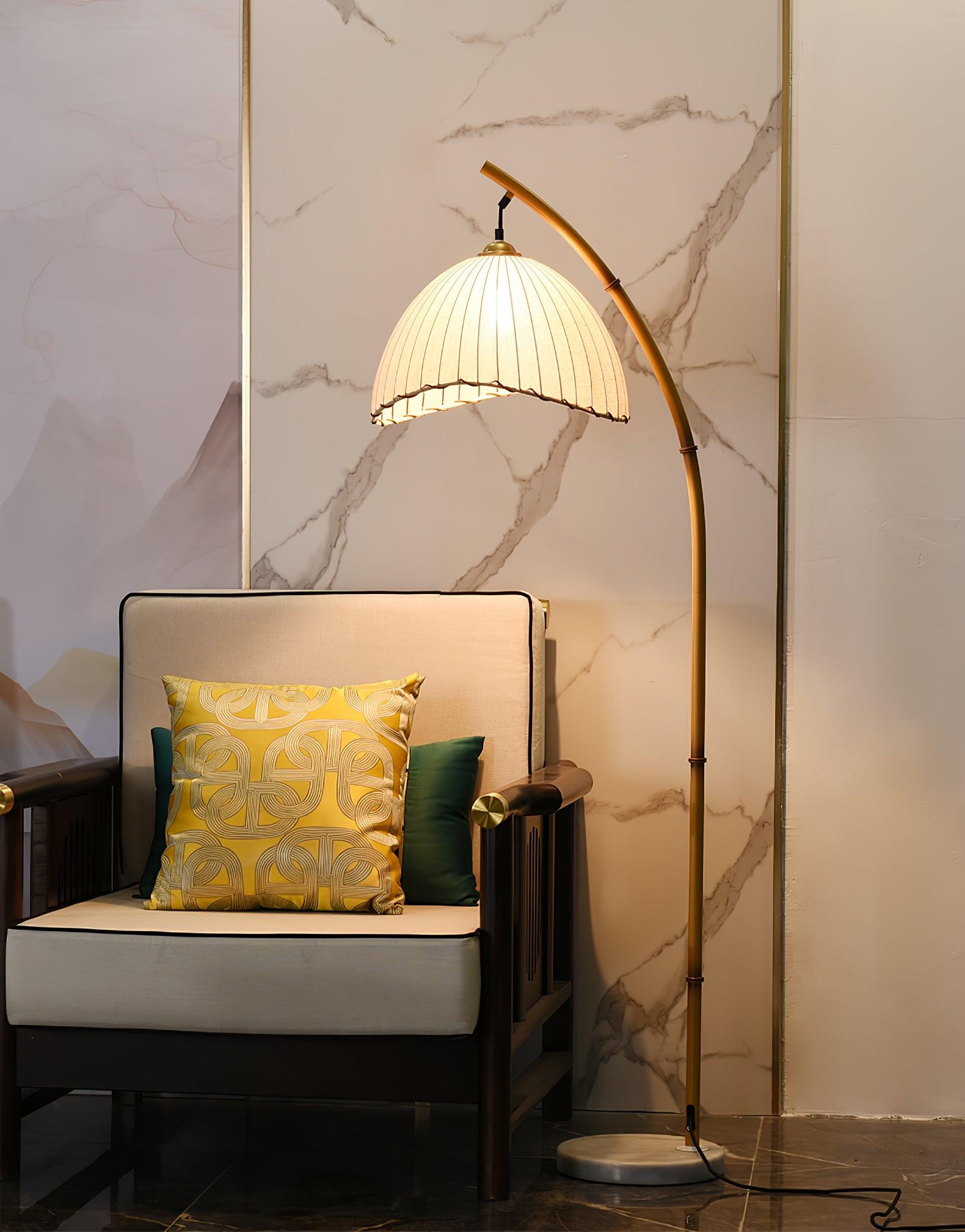 Hank Minimalist Marble Floor Lamp - Letslighting