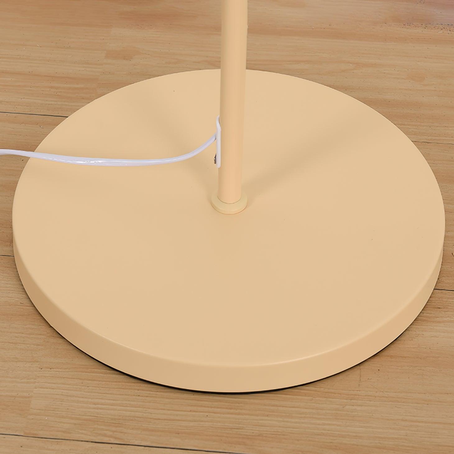 Mytalil Modern Curved Fabric Floor Lamp - Letslighting