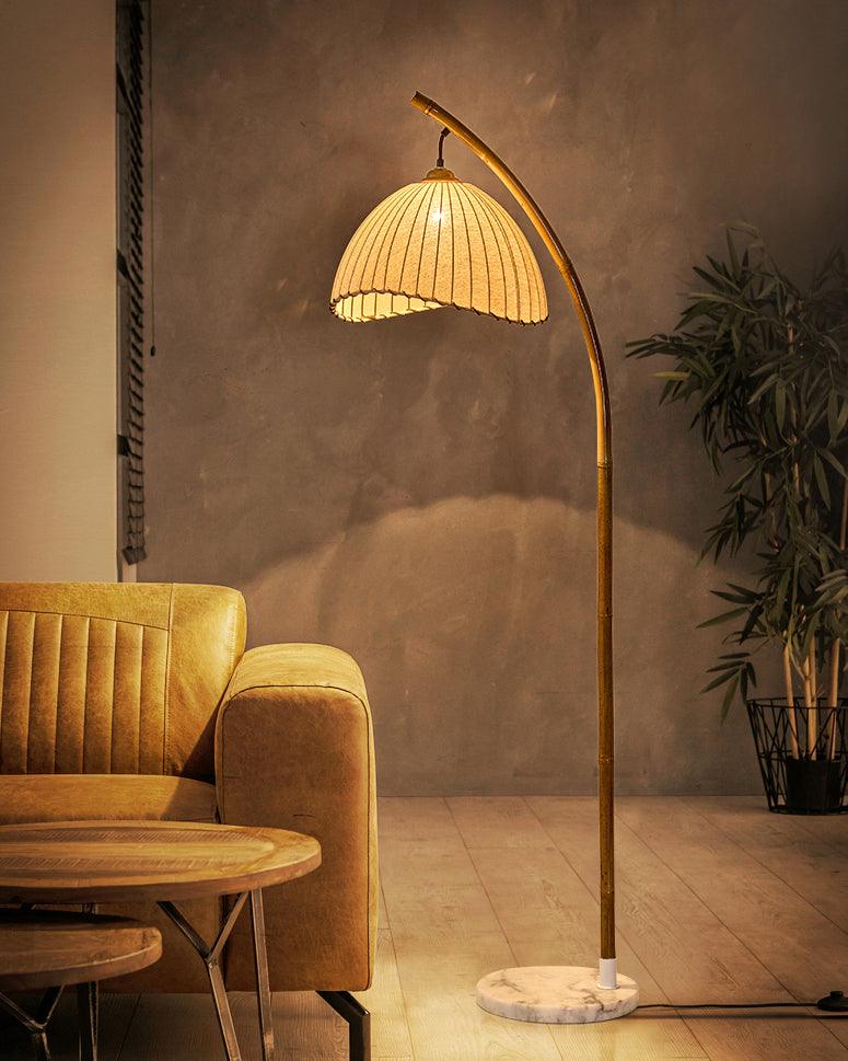 Hank Minimalist Marble Floor Lamp - Letslighting