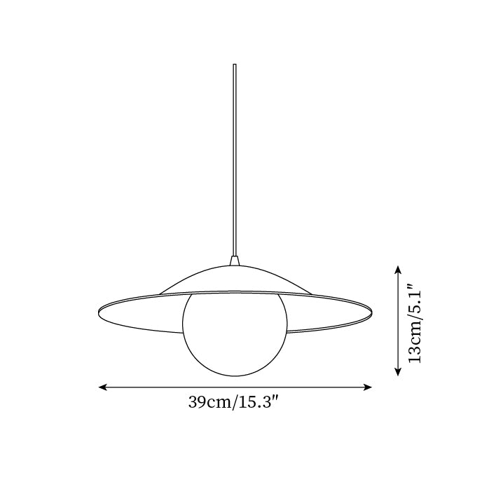 Opilo Metal Pendant Light - Letslighting