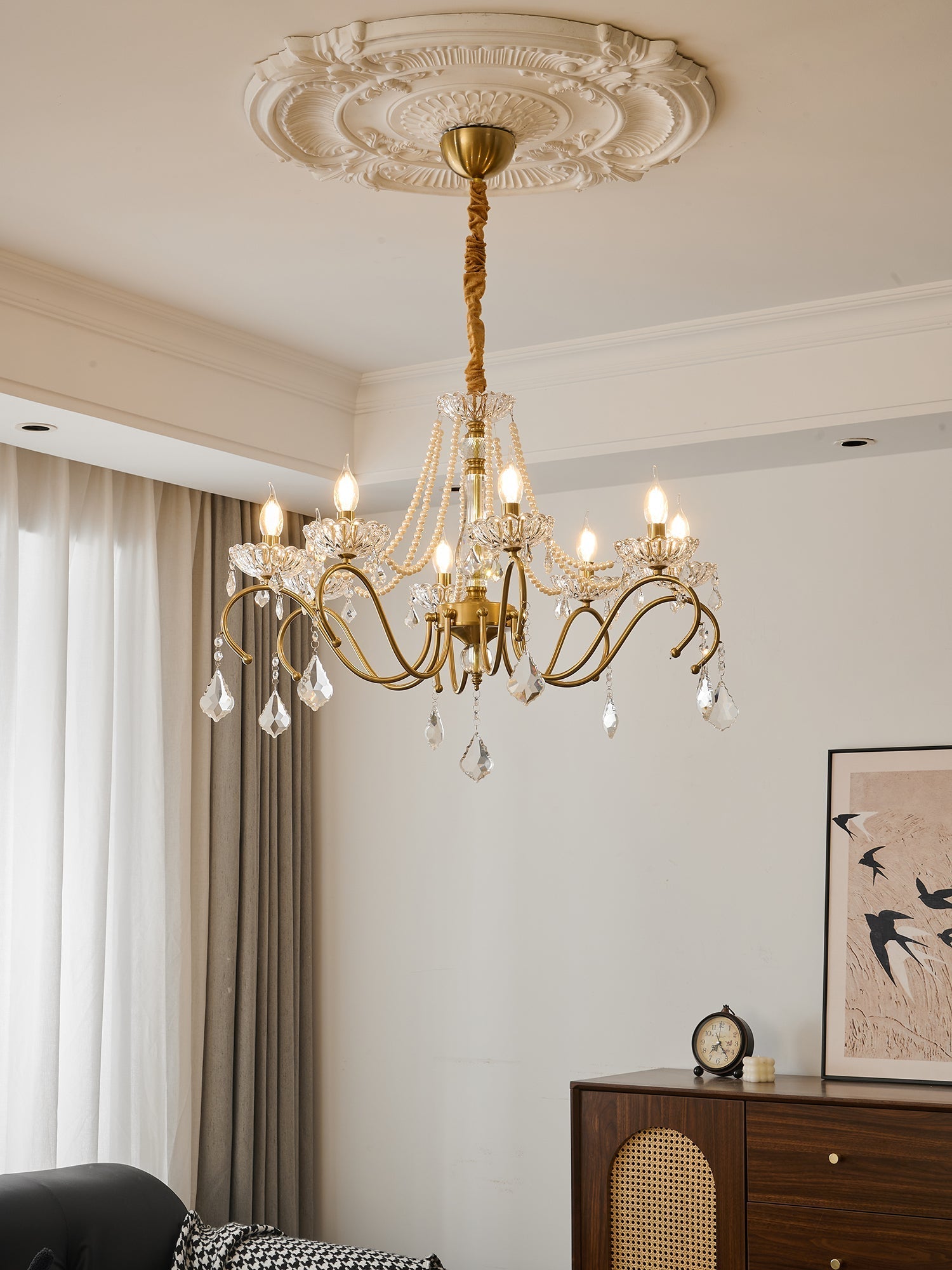 Vavenus Postmodern Luxury Art Crystal Chandelier - Letslighting