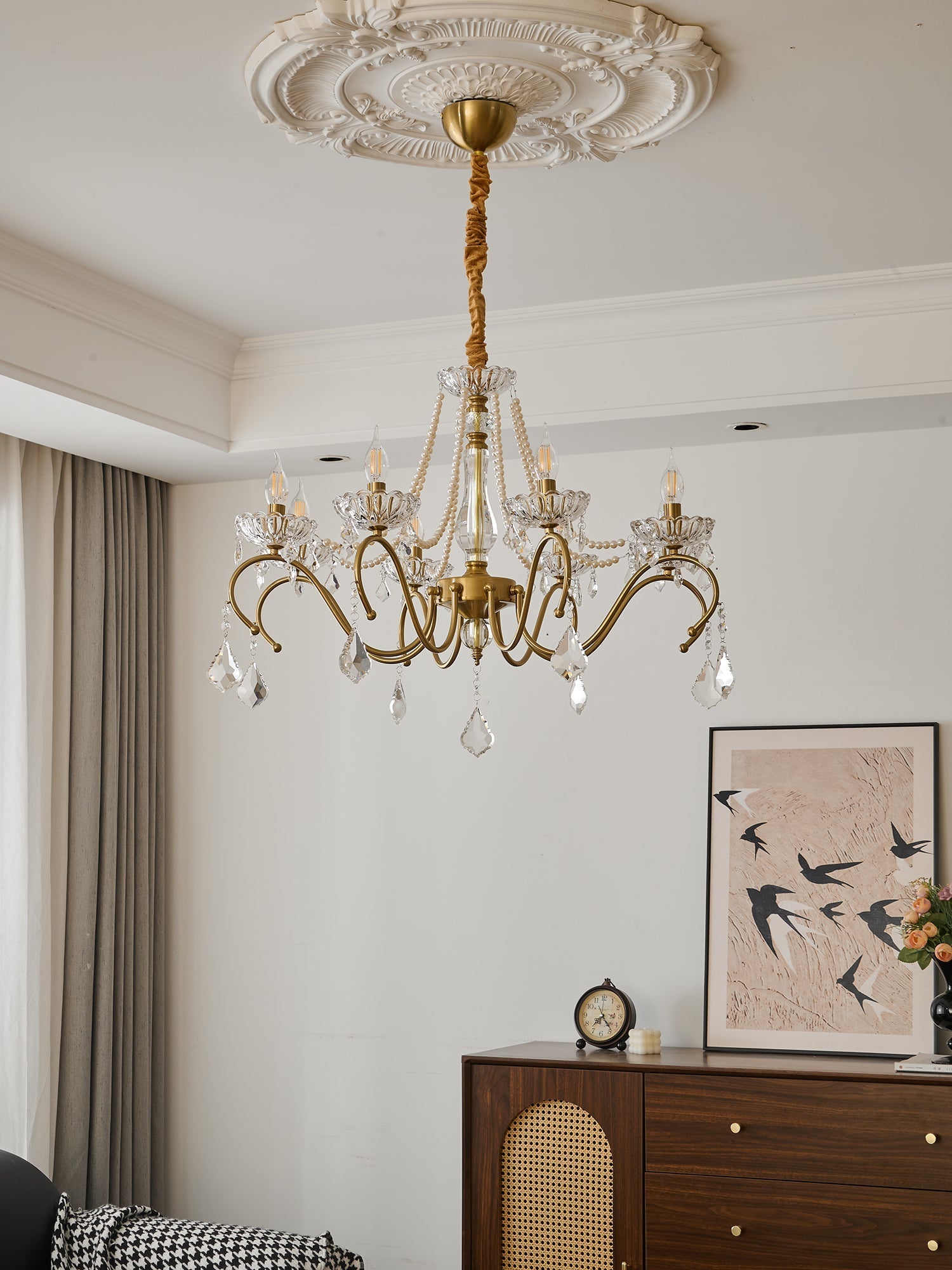 Vavenus Postmodern Luxury Art Crystal Chandelier - Letslighting