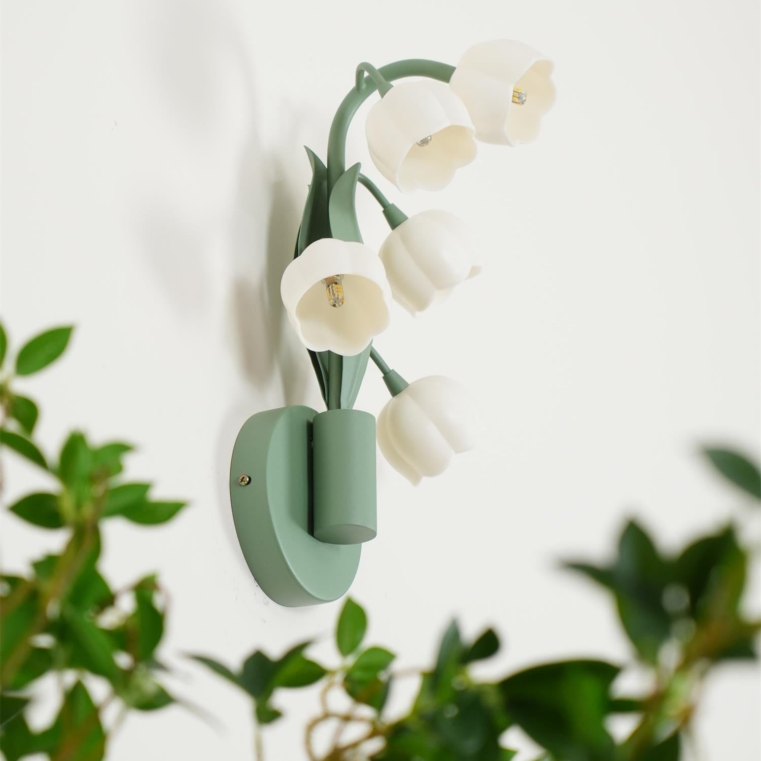 Aira Natural Orchid Indoor Wall Lamp - Letslighting