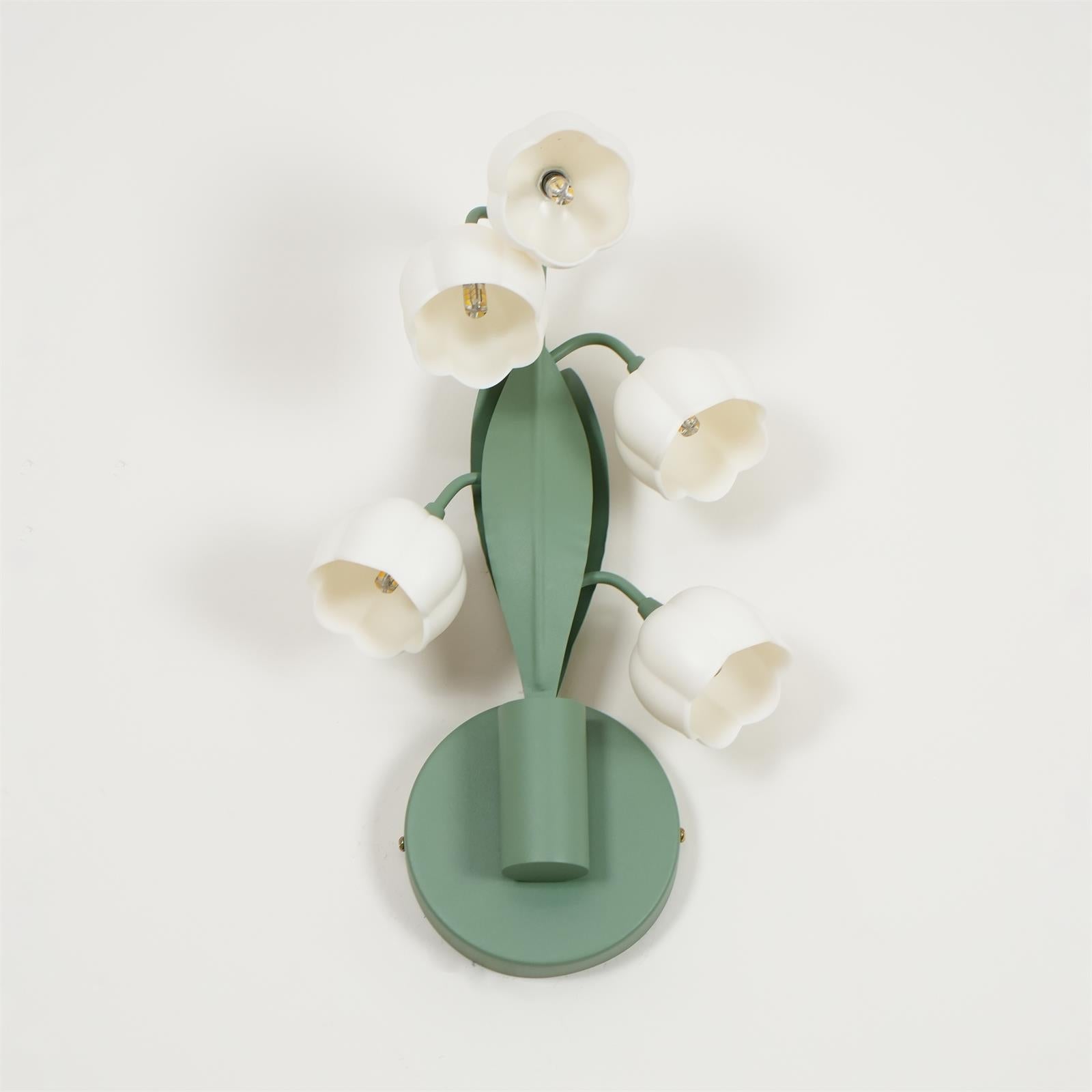 Aira Natural Orchid Indoor Wall Lamp - Letslighting