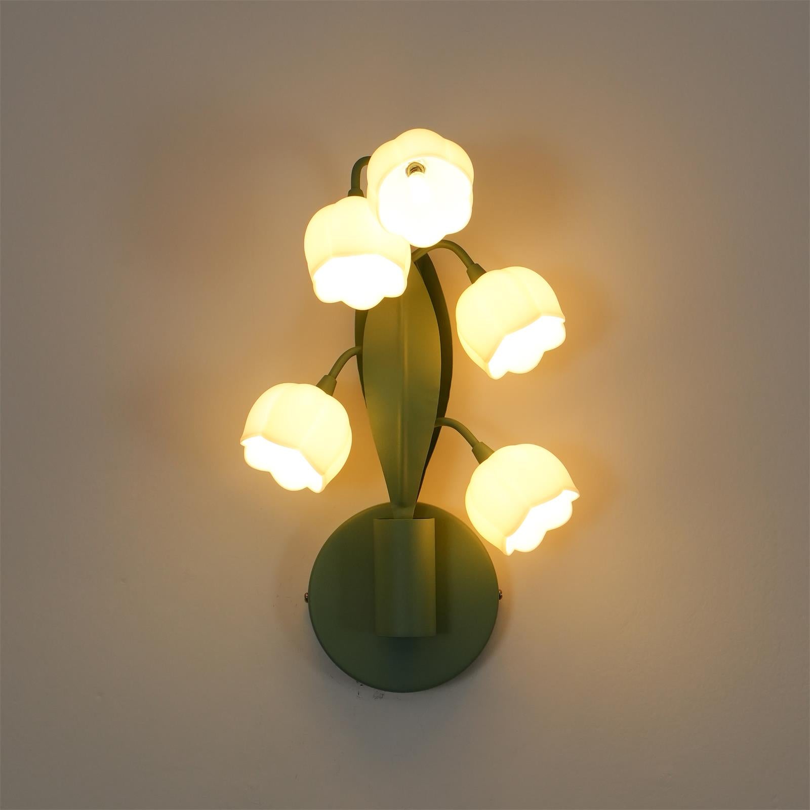 Aira Natural Orchid Indoor Wall Lamp - Letslighting