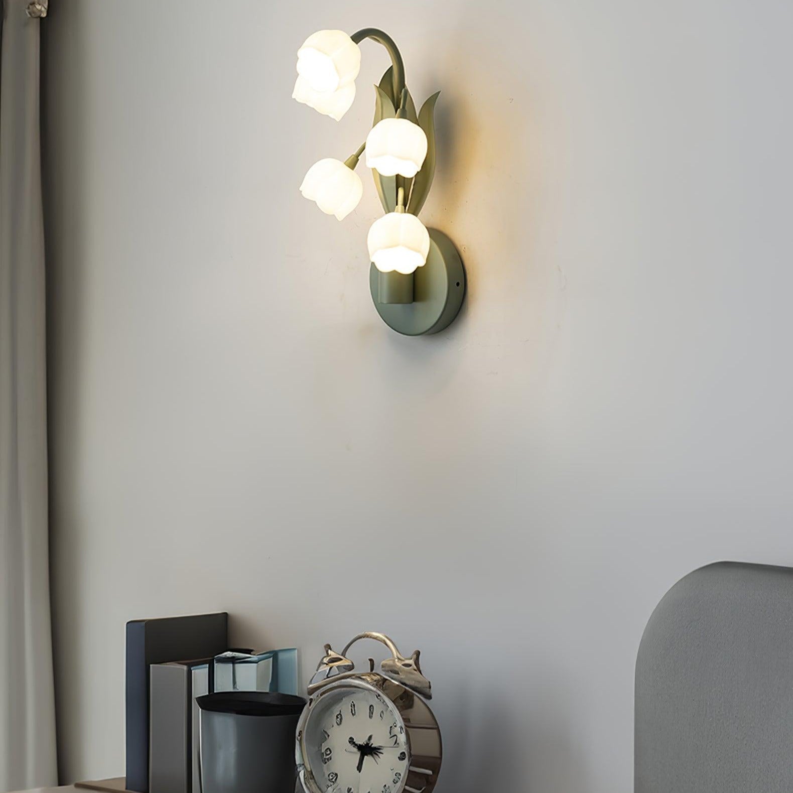 Aira Natural Orchid Indoor Wall Lamp - Letslighting