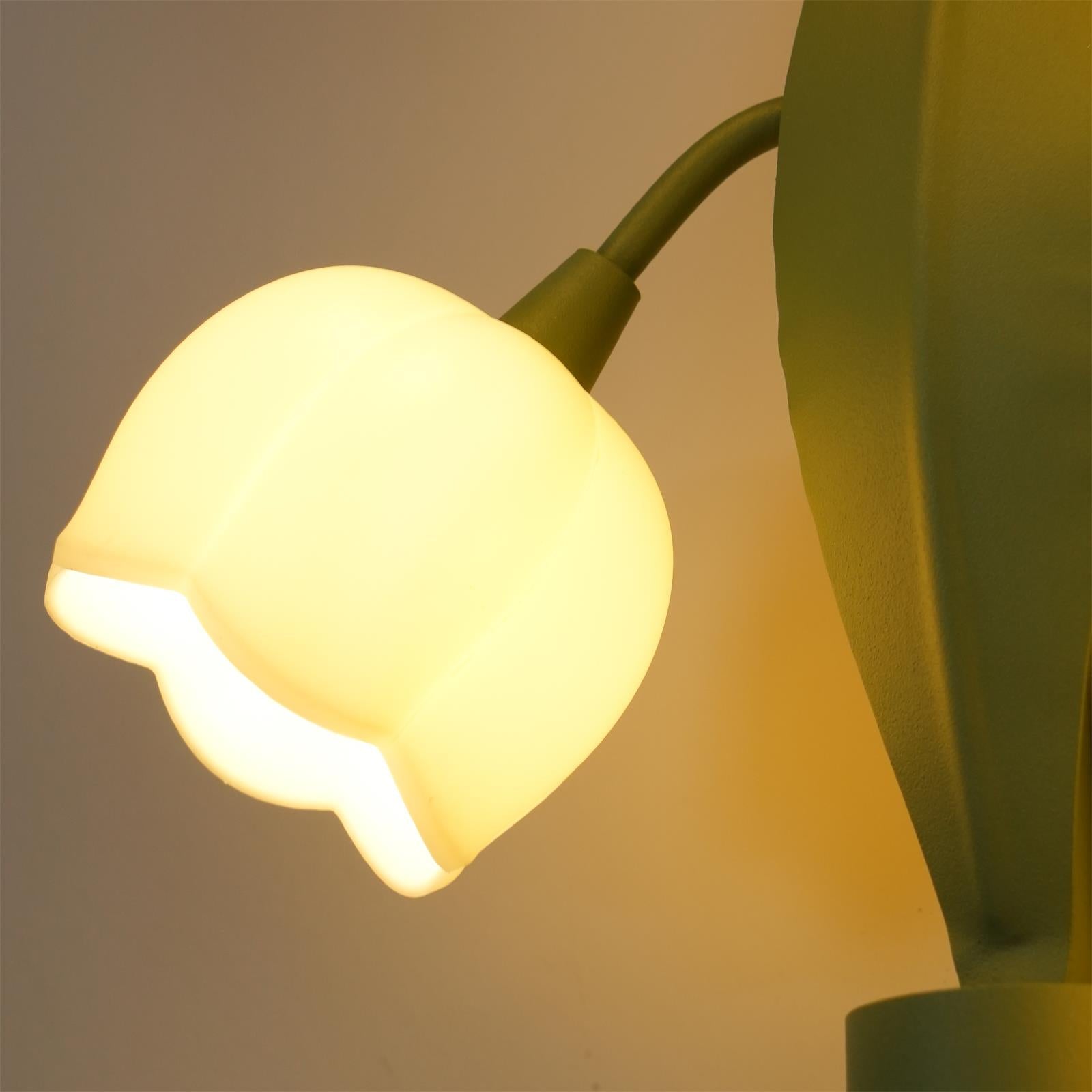 Aira Natural Orchid Indoor Wall Lamp - Letslighting