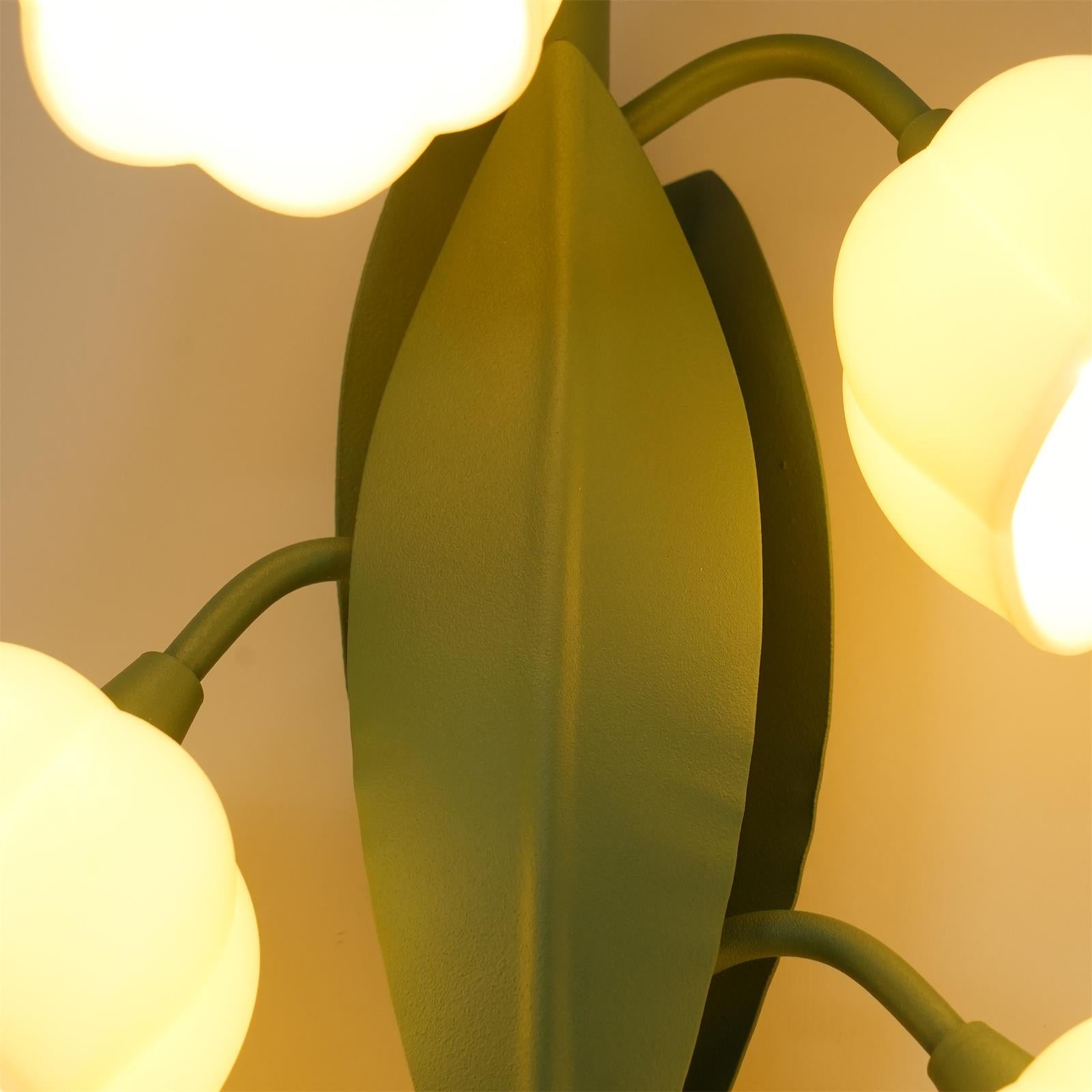 Aira Natural Orchid Indoor Wall Lamp - Letslighting