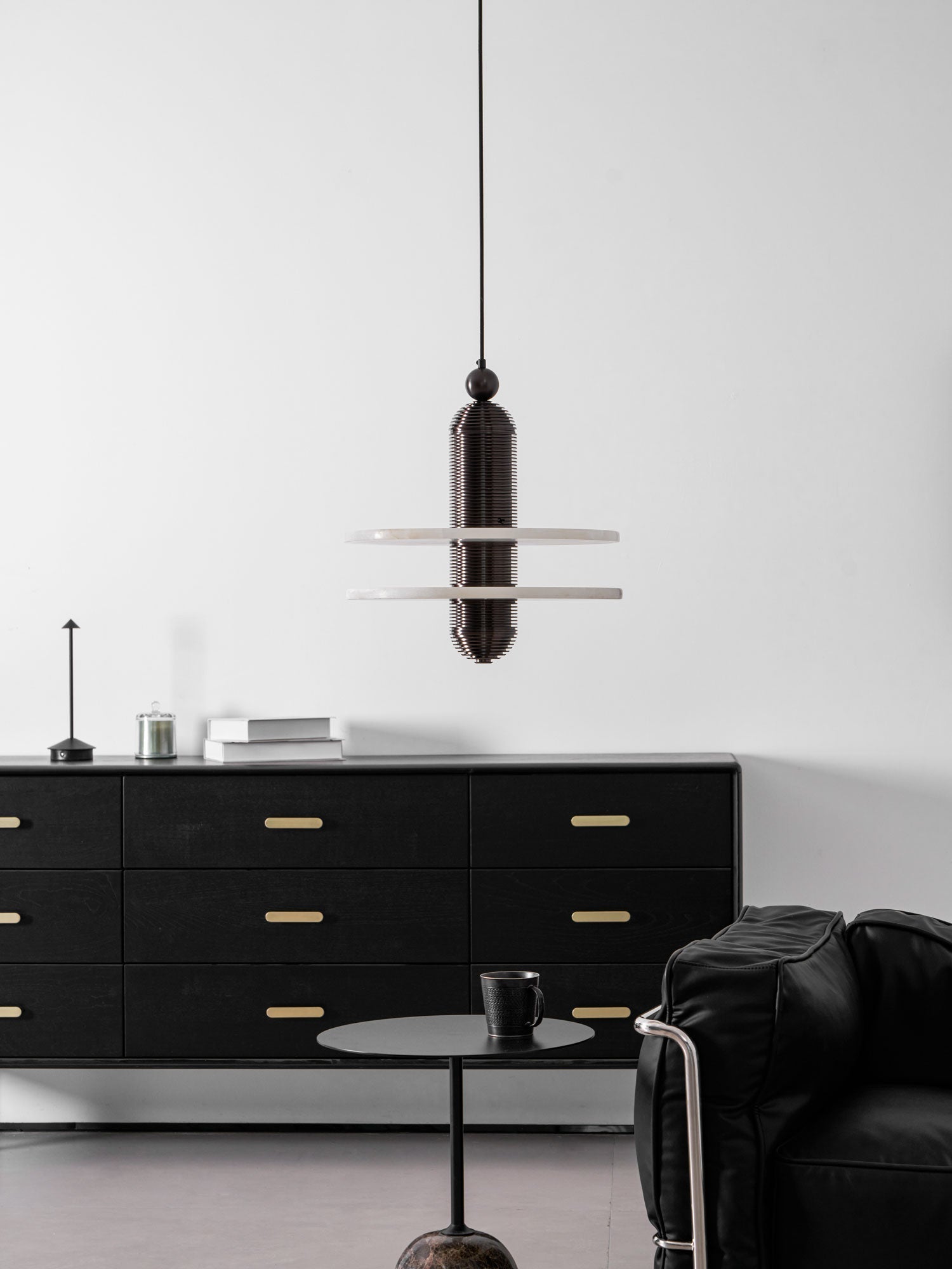 Saturn Modern Alabaster Pendant Light