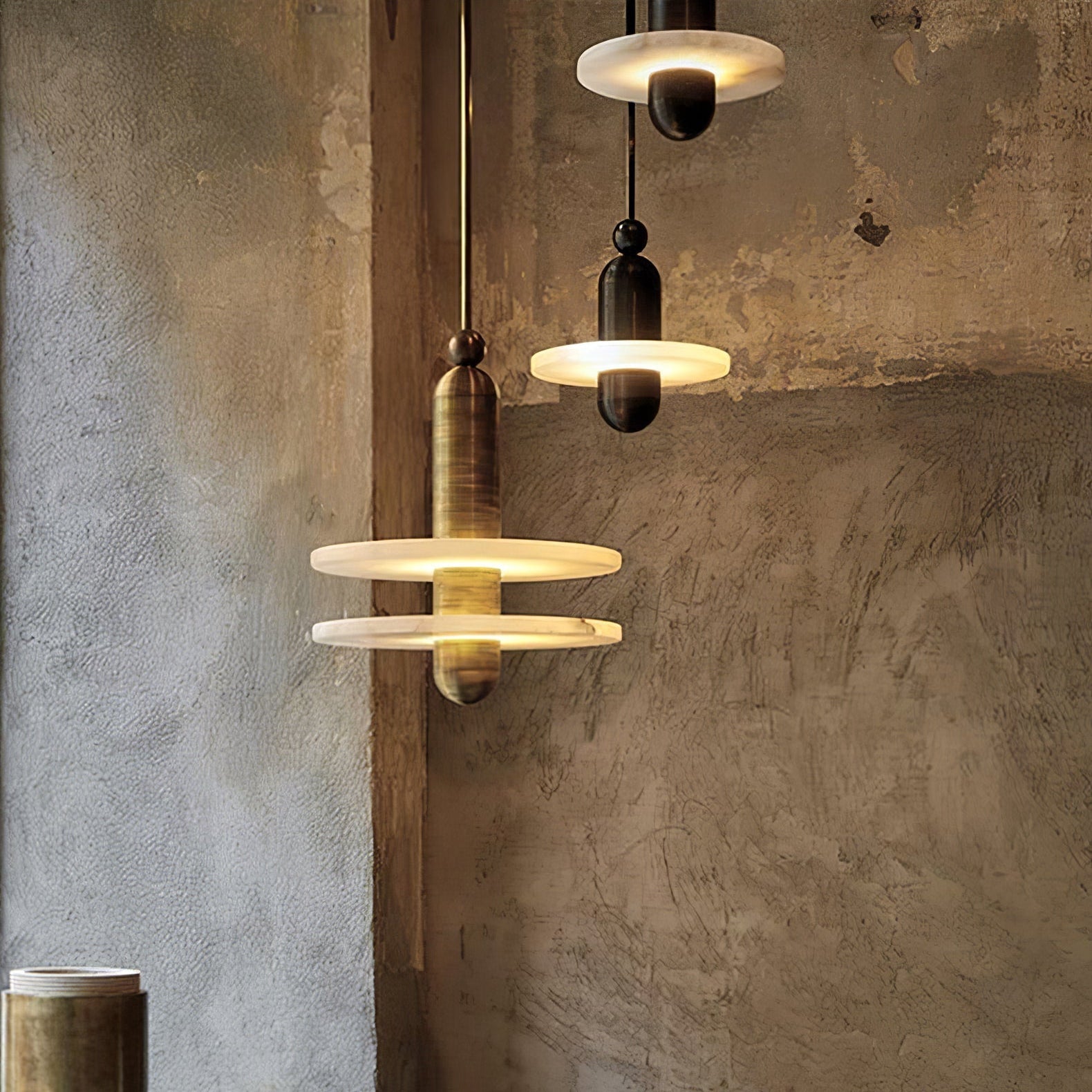 Saturn Modern Alabaster Pendant Light