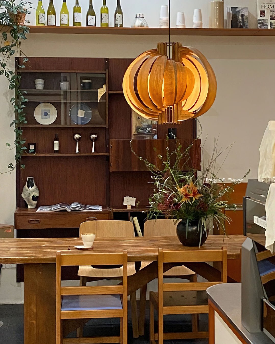 Ivraeus Premium Elegance Ring Wood Pendant Light - Letslighting
