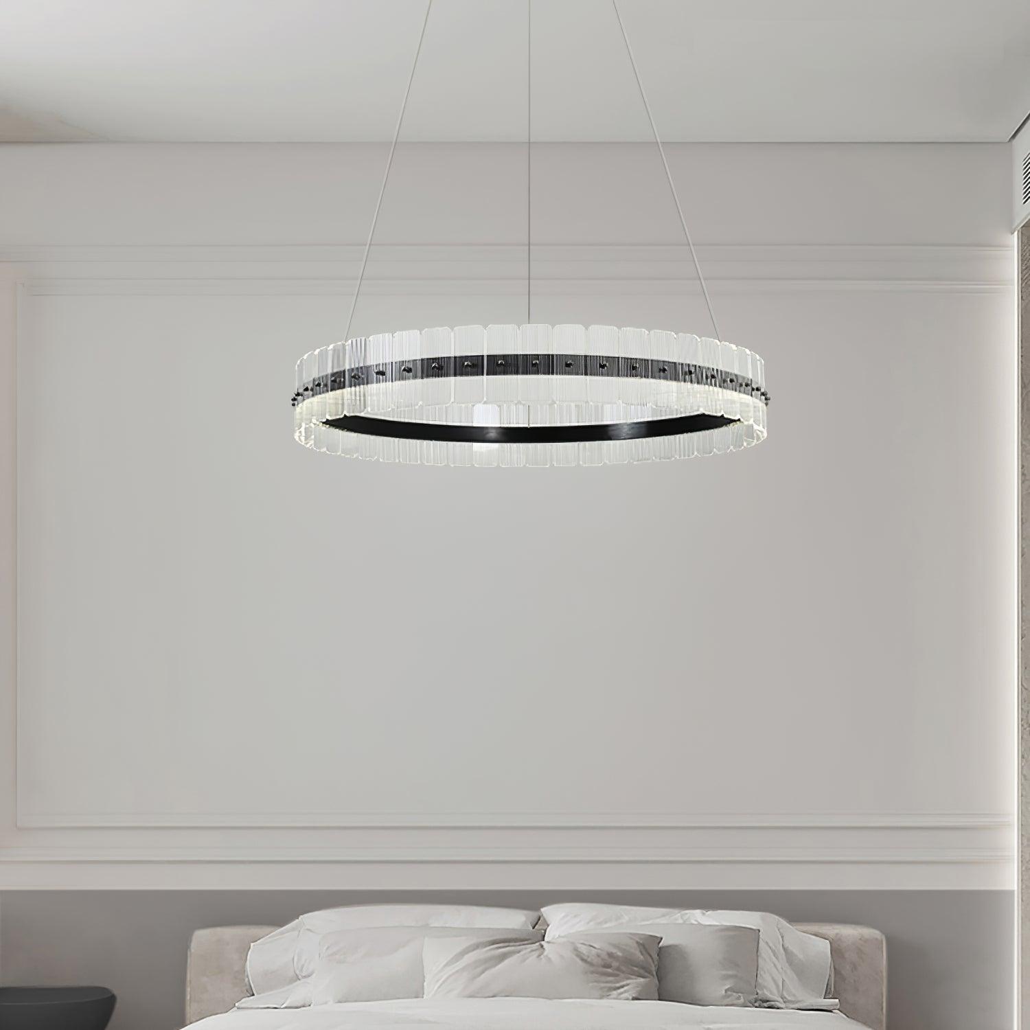 Lustra Chandelier Saturno LED with Acrylic Blocks - Letslighting