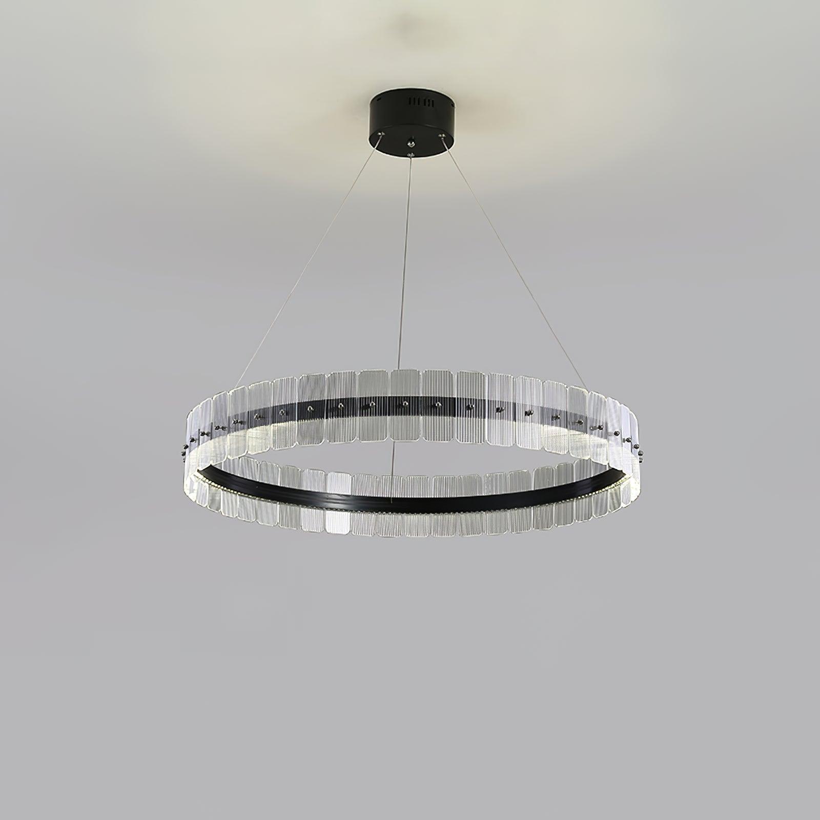 Lustra Chandelier Saturno LED with Acrylic Blocks - Letslighting