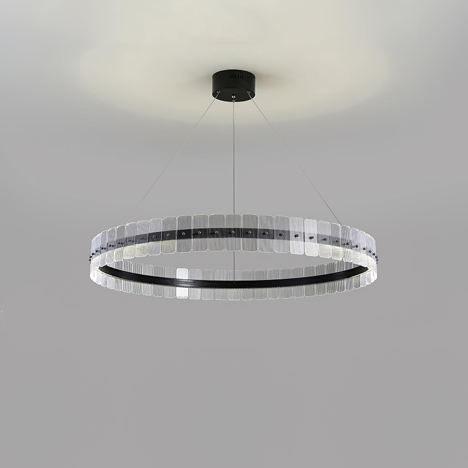 Lustra Chandelier Saturno LED with Acrylic Blocks - Letslighting