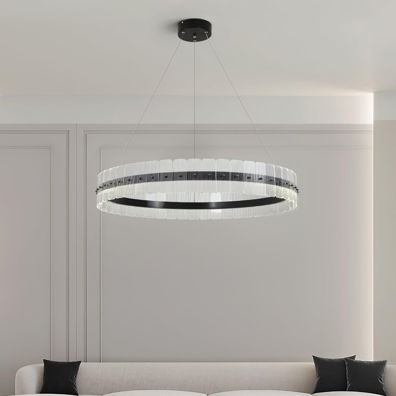 Lustra Chandelier Saturno LED with Acrylic Blocks - Letslighting
