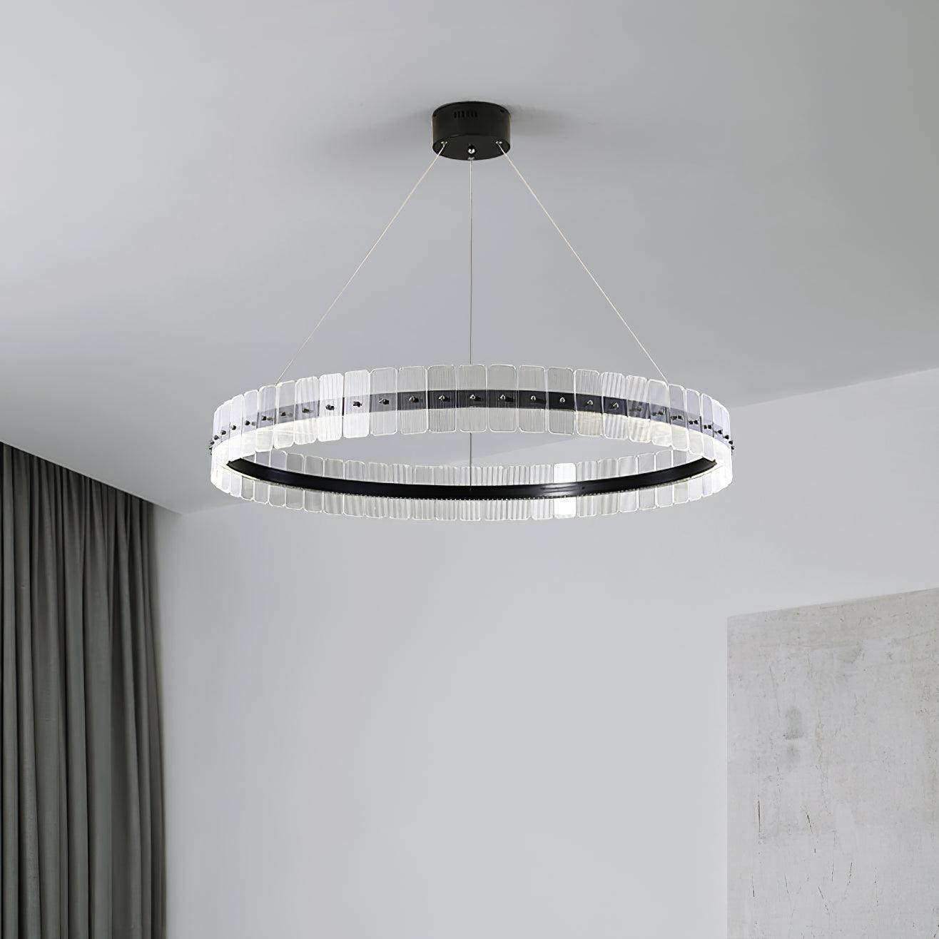 Lustra Chandelier Saturno LED with Acrylic Blocks - Letslighting
