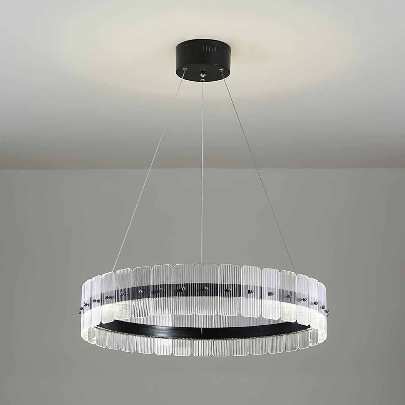 Lustra Chandelier Saturno LED with Acrylic Blocks - Letslighting