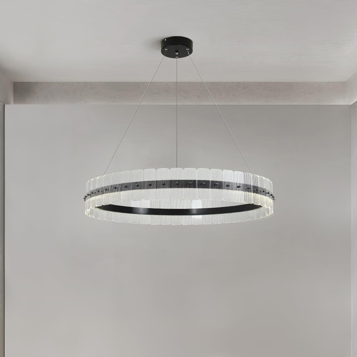 Lustra Chandelier Saturno LED with Acrylic Blocks - Letslighting