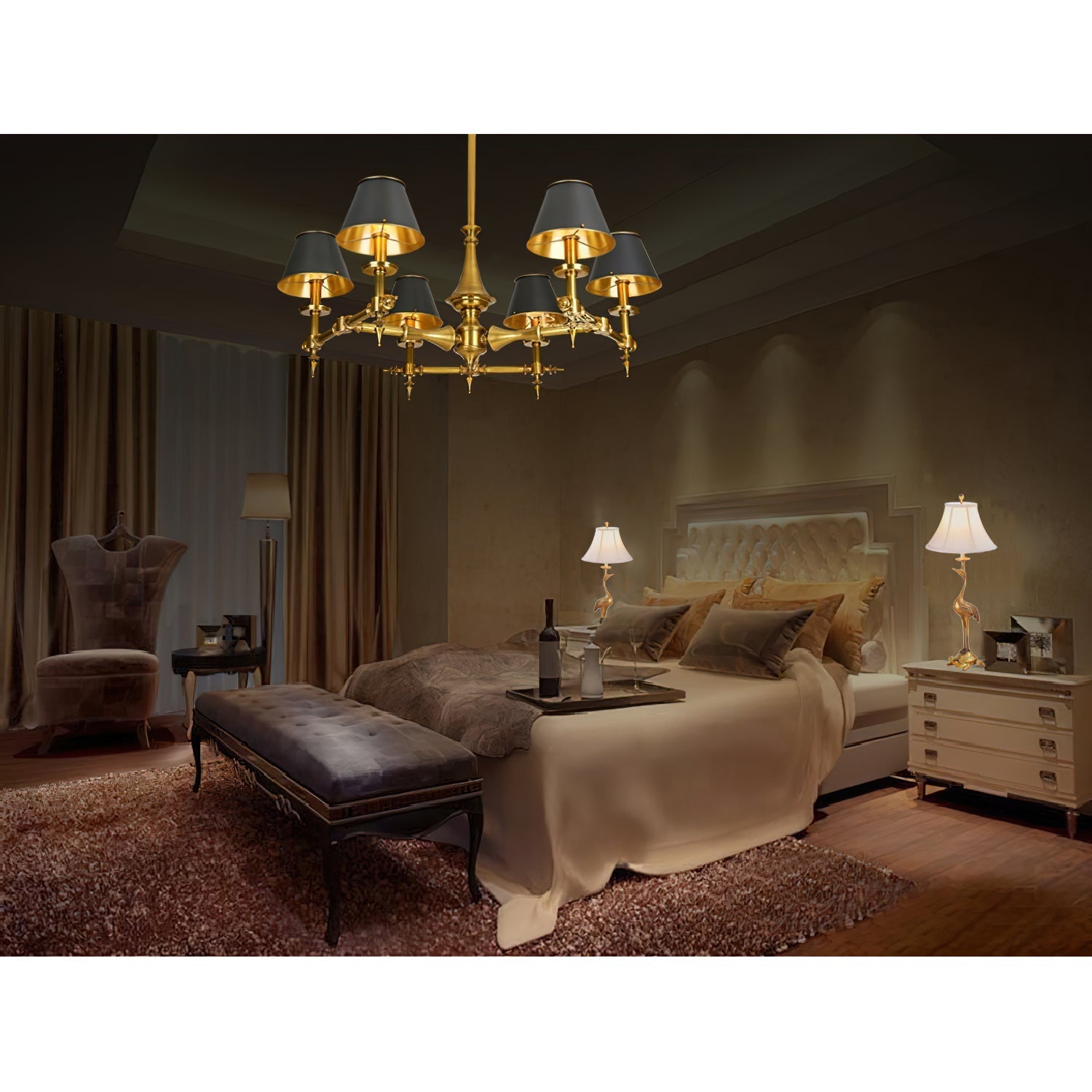 Comarion Vintage Traditional Chandelier - Letslighting