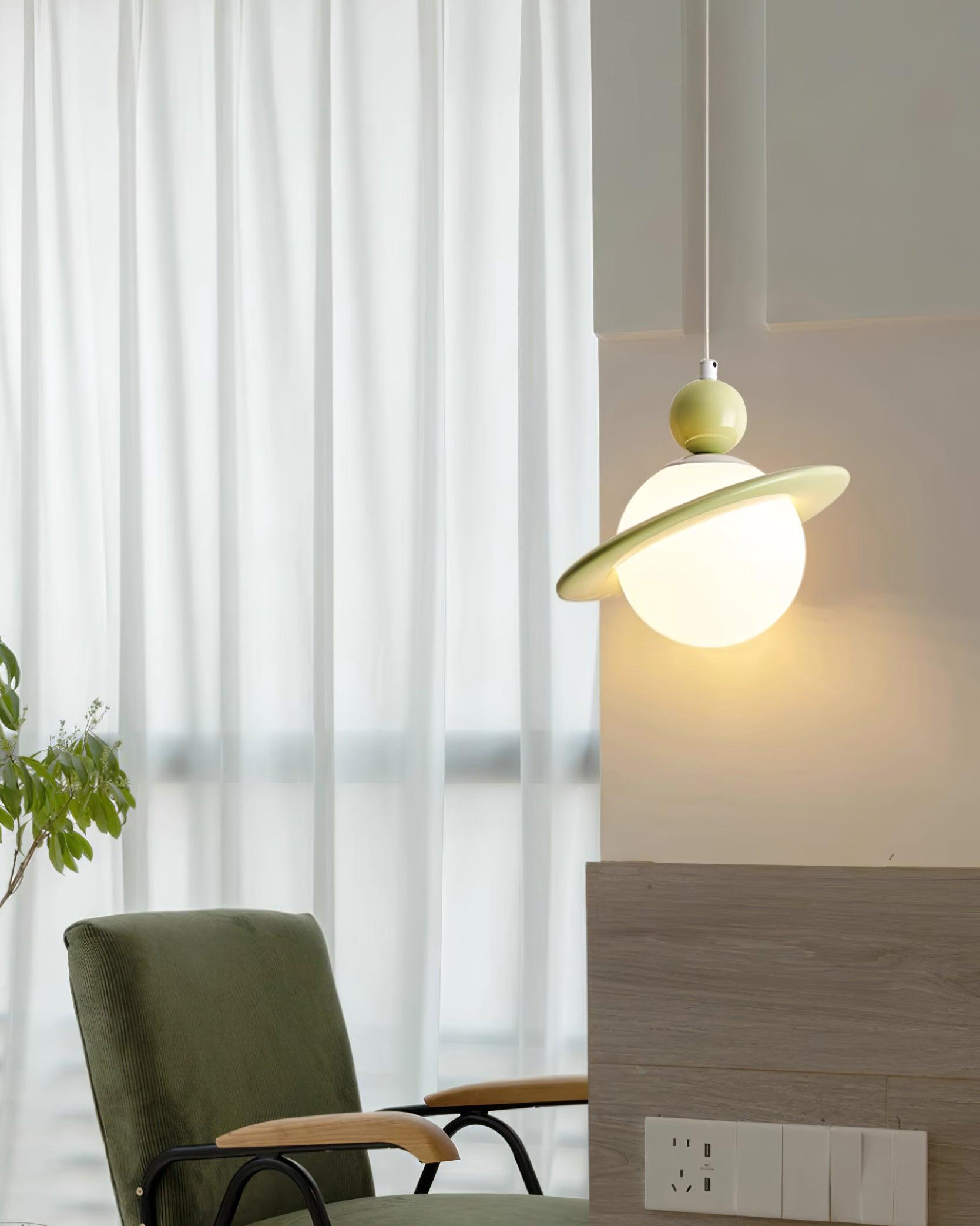 Savie Pendant Lamp Adjustable Disc Celestial - Letslighting
