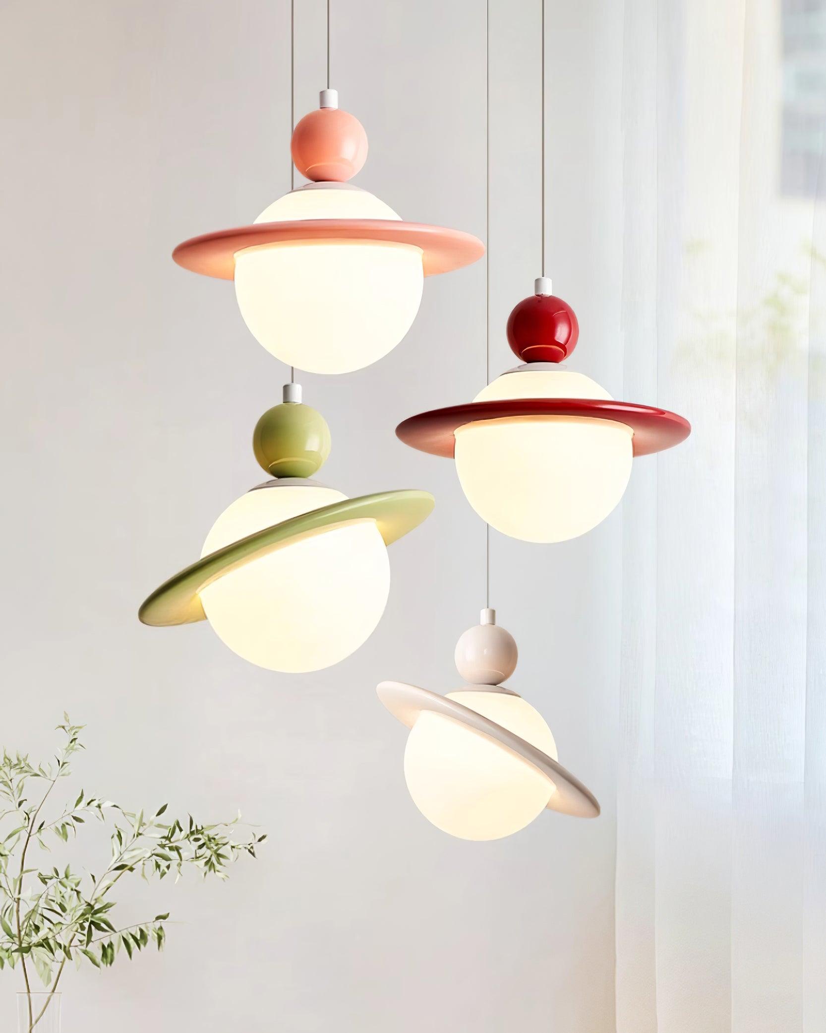 Savie Pendant Lamp Adjustable Disc Celestial - Letslighting