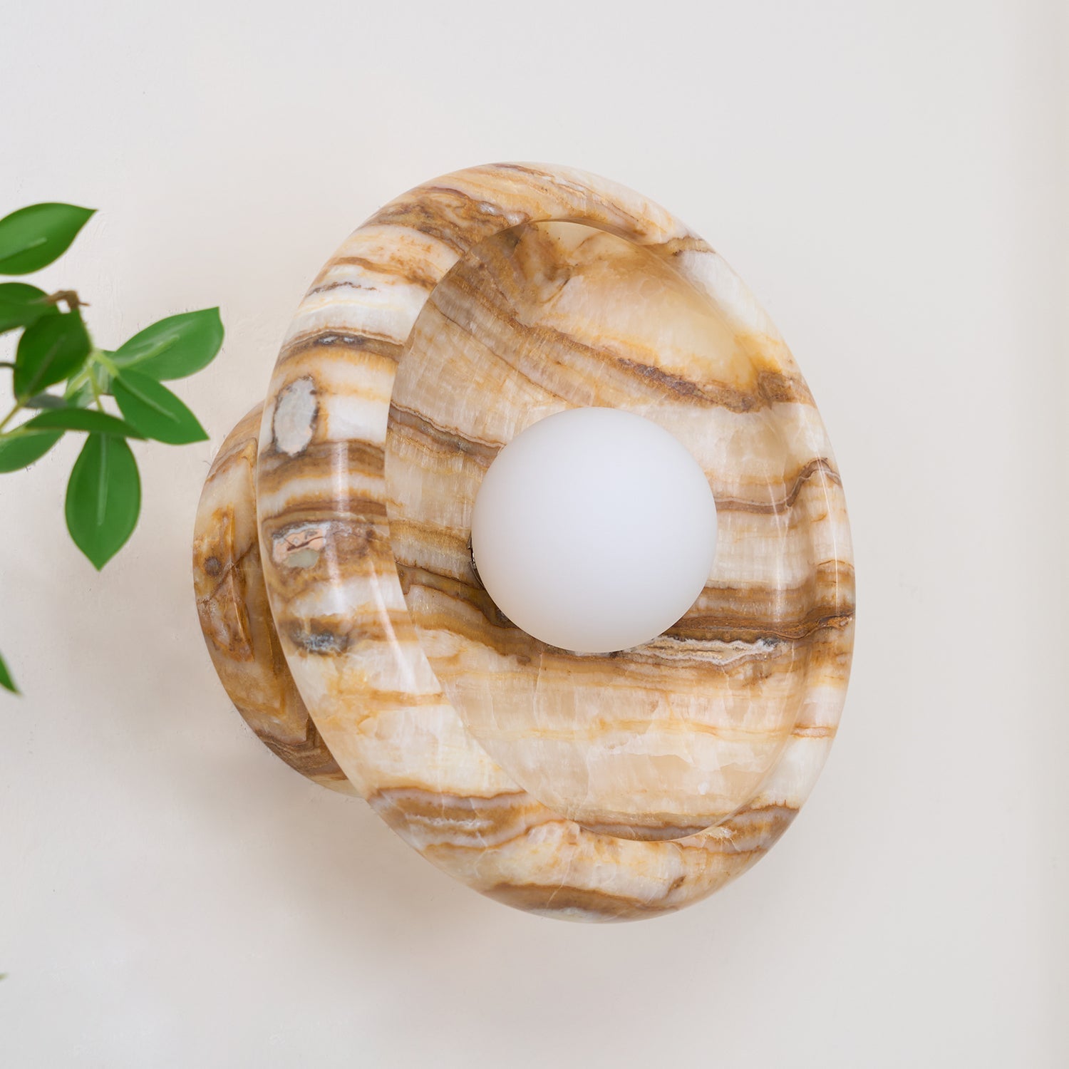 Onvix Natural Onyx Wall Light - Letslighting