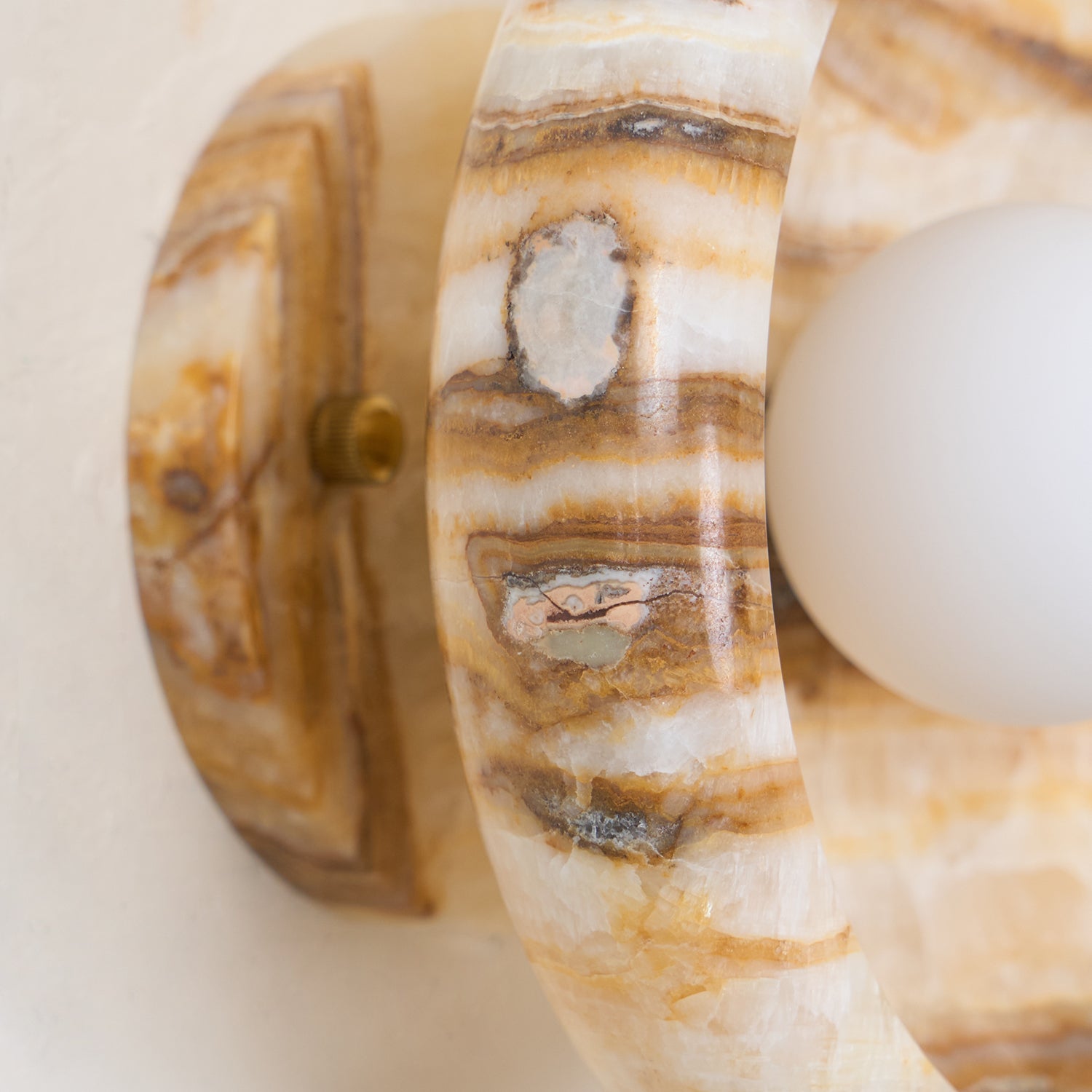 Onvix Natural Onyx Wall Light - Letslighting