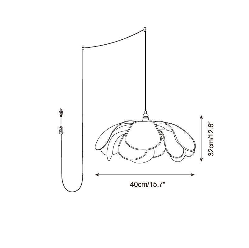 Novelle Plug-In Pendant Lamp - Letslighting