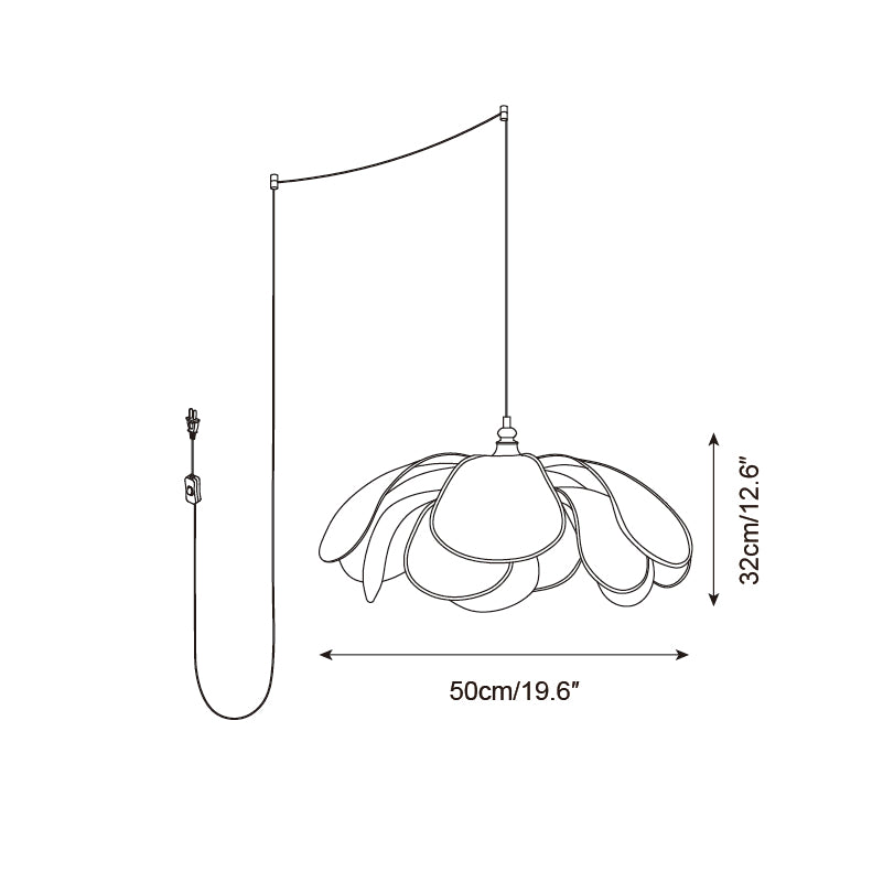 Novelle Plug-In Pendant Lamp - Letslighting